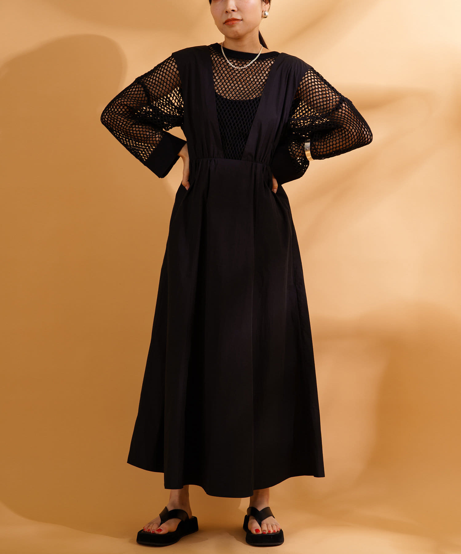 Odore オドル ジャンパーワンピース Loungedress ラウンジドレス レディース Pal Closet パルクローゼット パルグループ公式ファッション通販サイト