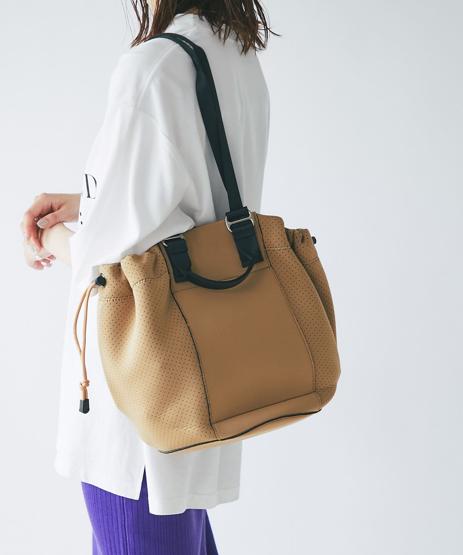 un dix cors(アンディコール) 【story（ストーリー）】ボンディング2WAYハンドルバッグ