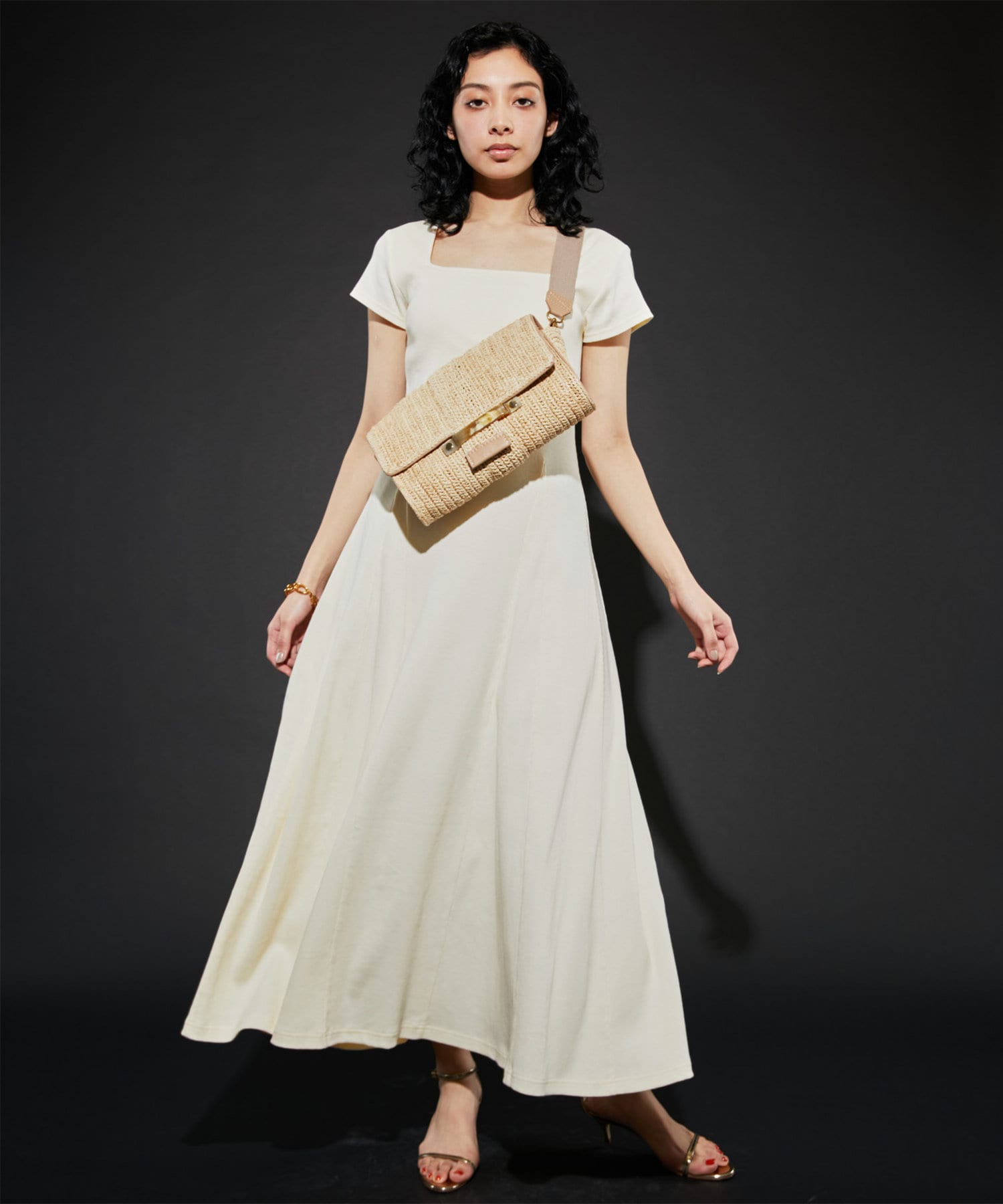 Web限定 カップ付きワンピース Whim Gazette ウィム ガゼット レディース Pal Closet パルクローゼット パルグループ公式ファッション通販サイト