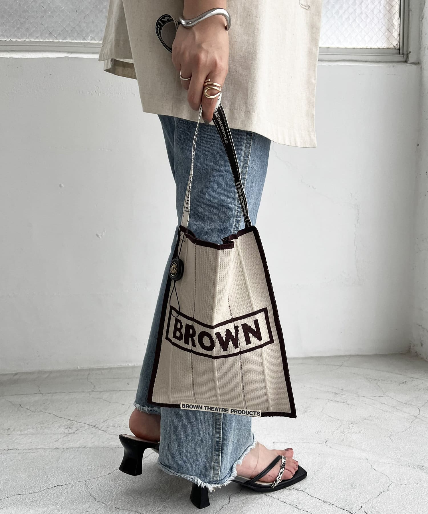 Brown Theatre Products ニットショルダーバッグs Discoat ディスコート レディース Pal Closet パルクローゼット パルグループ公式ファッション通販サイト