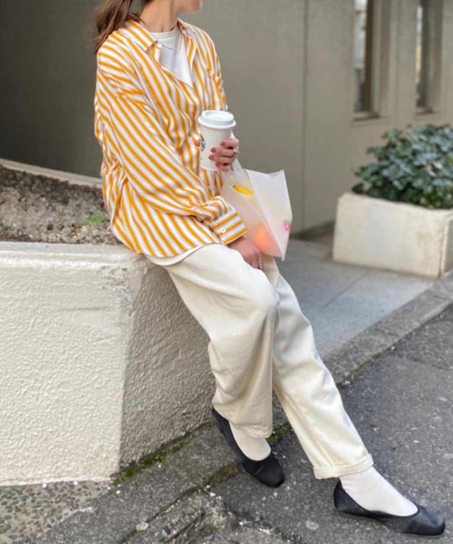 NUNIFE】ストライプシャツ | NICE CLAUP / OLIVE des OLIVE OUTLET 