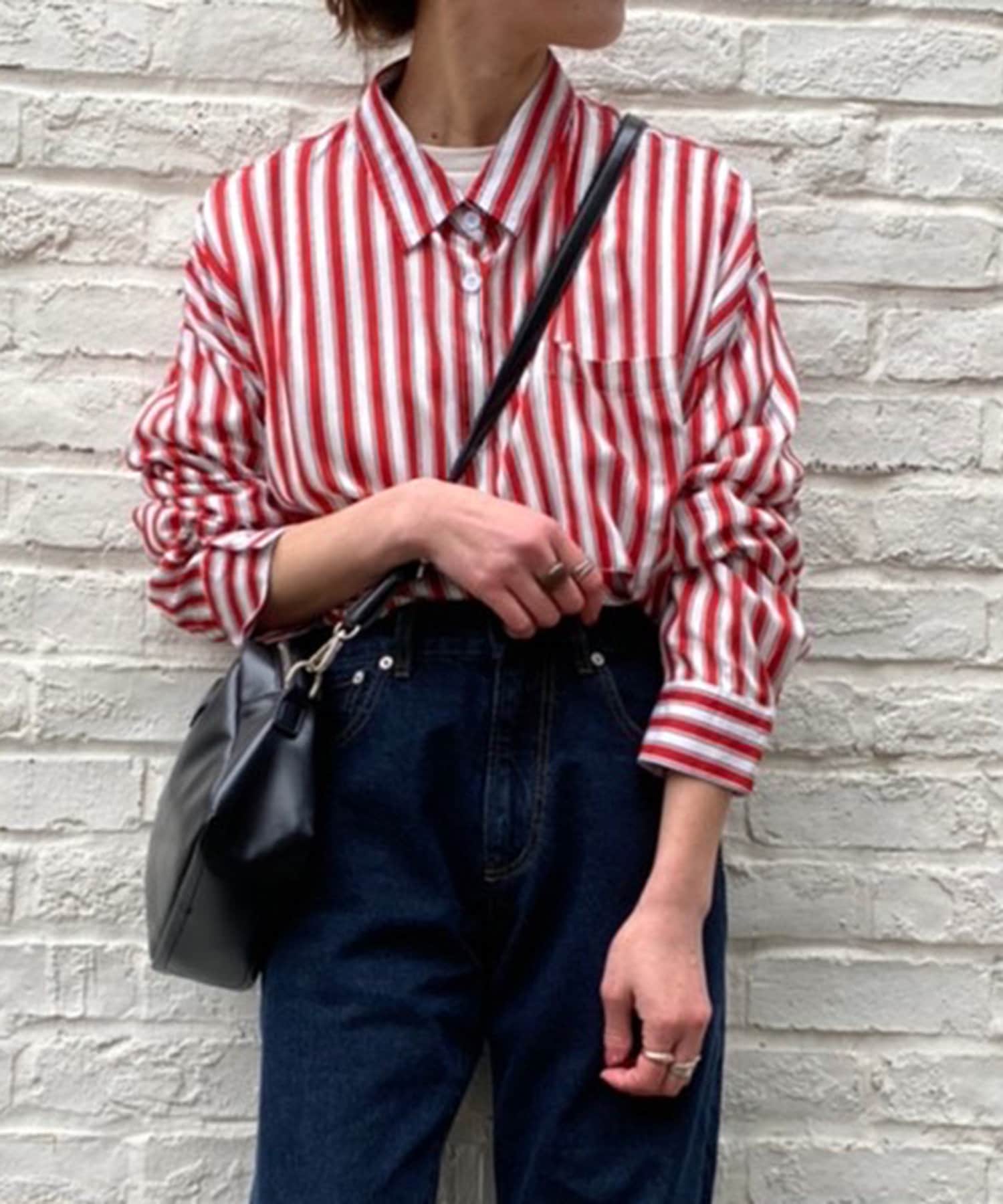NUNIFE】ストライプシャツ | NICE CLAUP / OLIVE des OLIVE OUTLET 