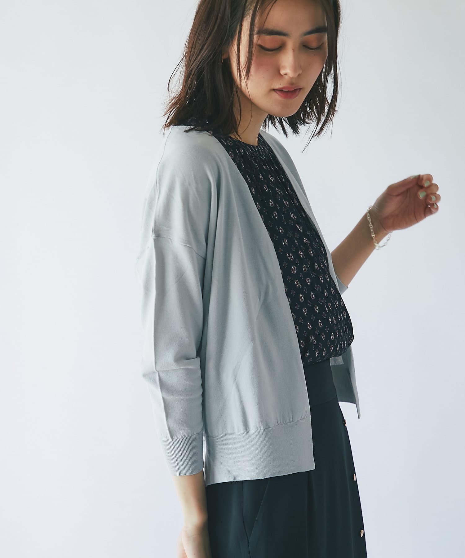 頼れる定番アイテム トッパーカーディガン Un Dix Cors アンディコール 店舗在庫リスト Pal Closet パルクローゼット パルグループ公式ファッション通販サイト Pal Closet パルクローゼット パルグループ公式ファッション通販サイト