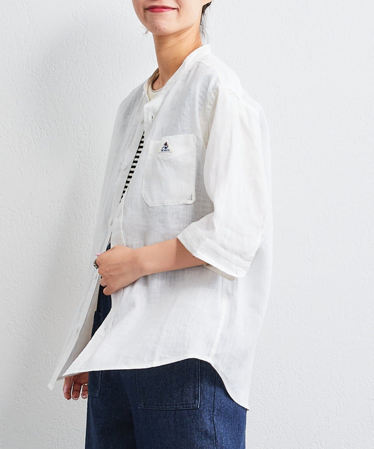 Gevaco ゲバコ リネン半袖シャツ Ciaopanic Typy チャオパニックティピー レディース Pal Closet パルクローゼット パルグループ公式ファッション通販サイト