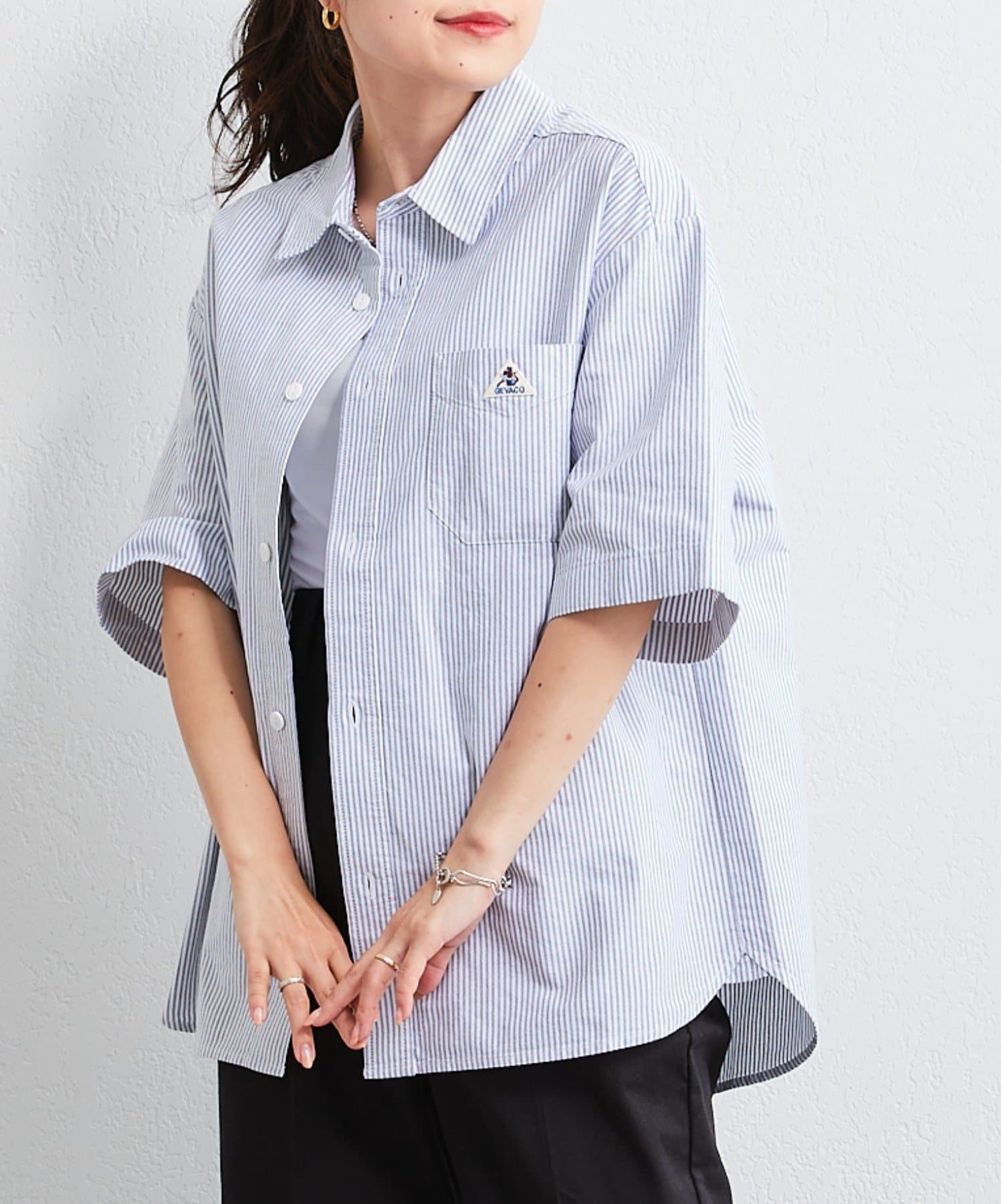 Gevaco ゲバコ オックス半袖シャツ Ciaopanic Typy チャオパニックティピー レディース Pal Closet パルクローゼット パルグループ公式ファッション通販サイト