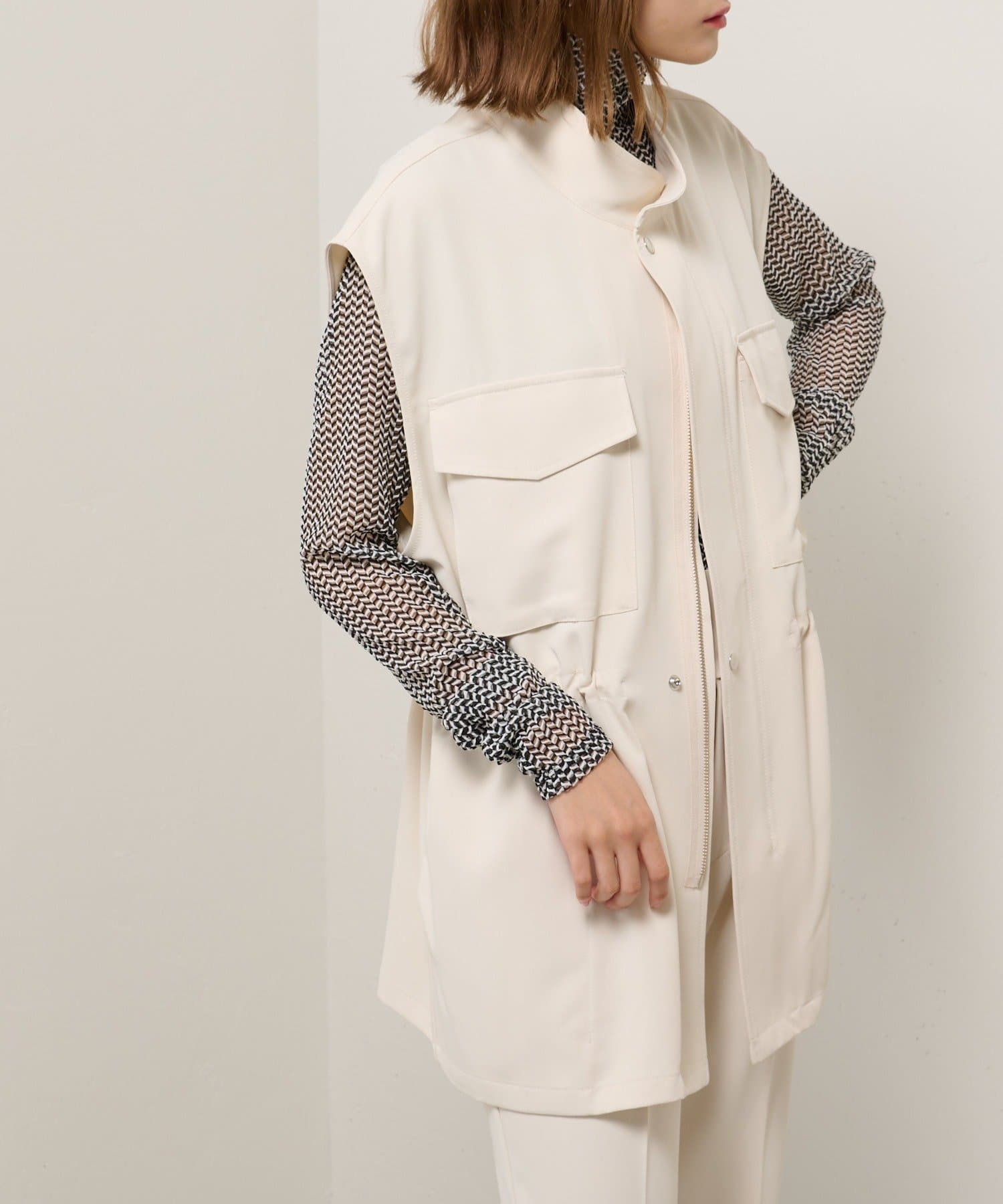 Lui's FEMME ベスト Lui's（ルイス）の「フリルチュールベスト（ベスト）」 - WEAR