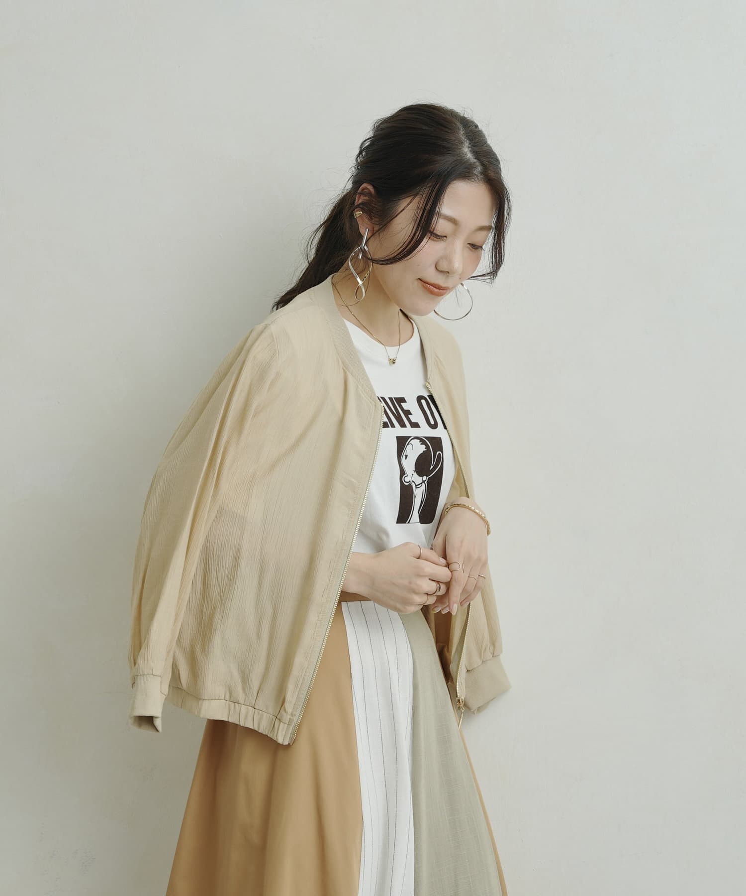 軽量布帛ZIPブルゾン | Chez toi(シェトワ)レディース | PAL