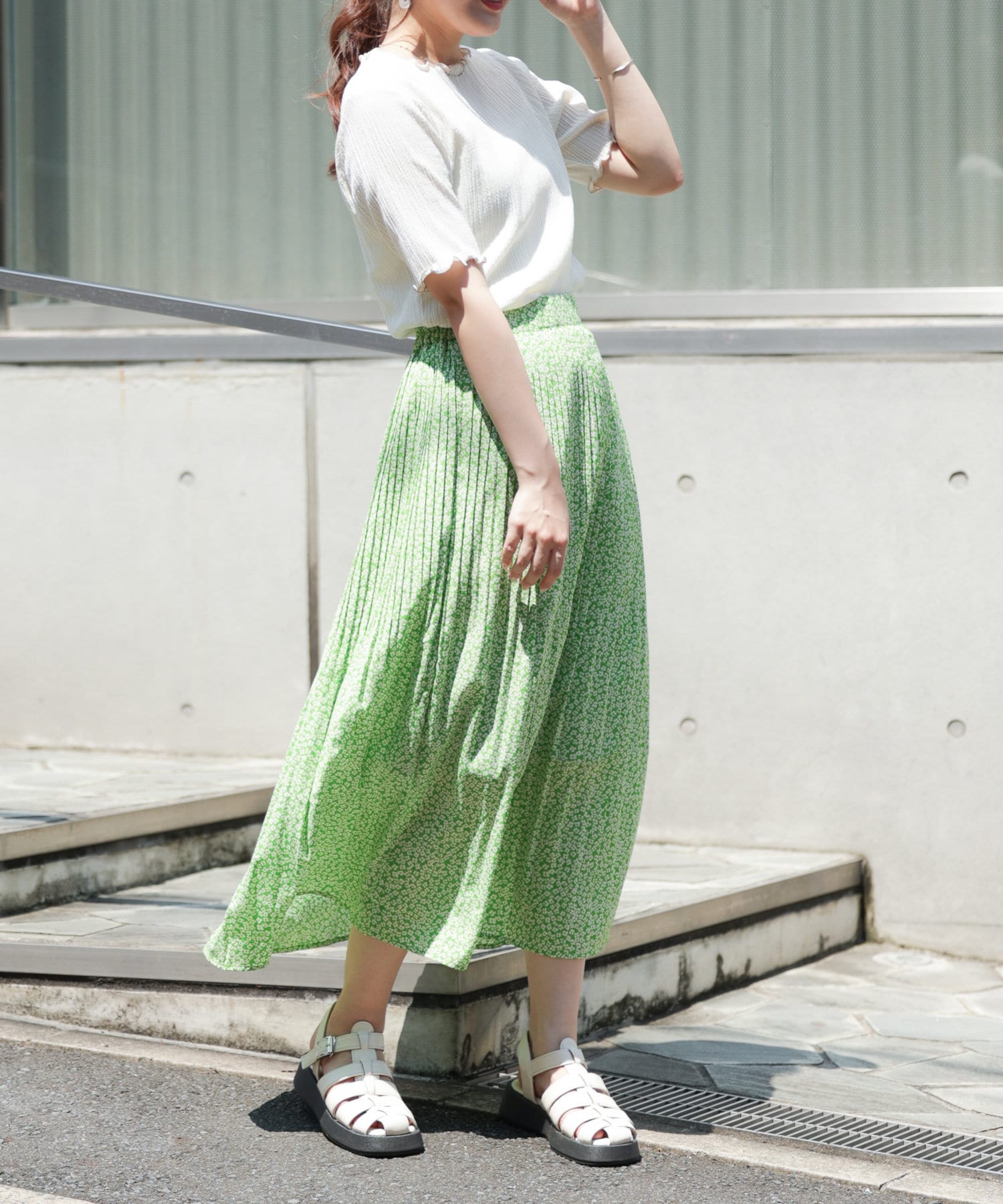 デイジー消しプリーツスカート | OLIVE des OLIVE OUTLET(オリーブ・デ ...