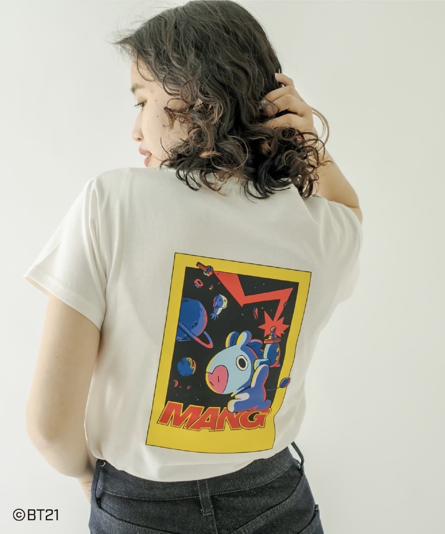 BT21] MANG コンパクトTシャツ | mystic(ミスティック)レディース