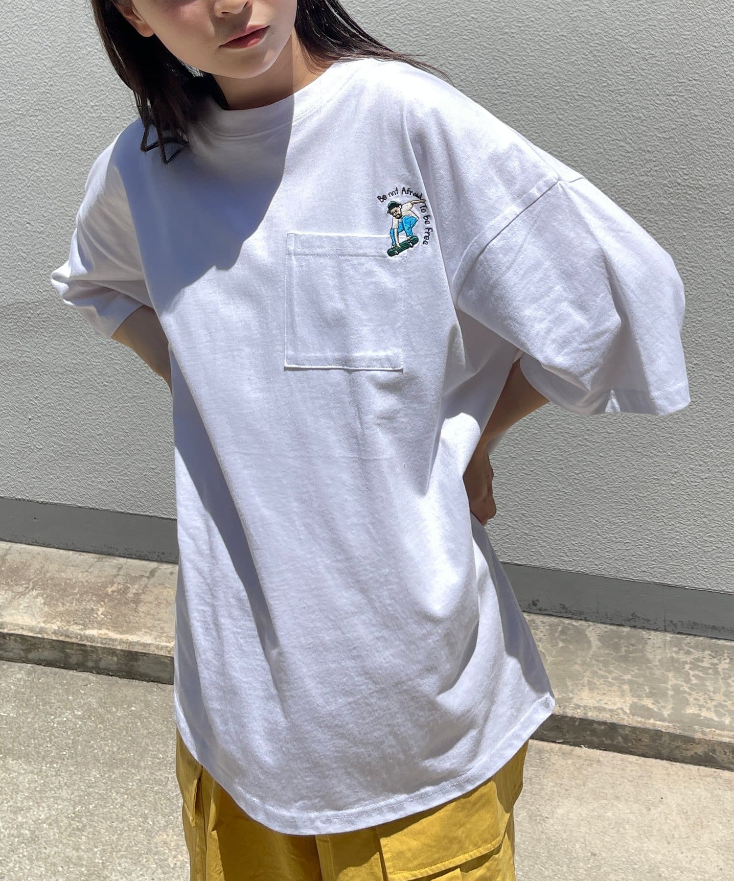 ポケ1ポイント刺繍T | CPCM(シーピーシーエム)レディース | PAL CLOSET 