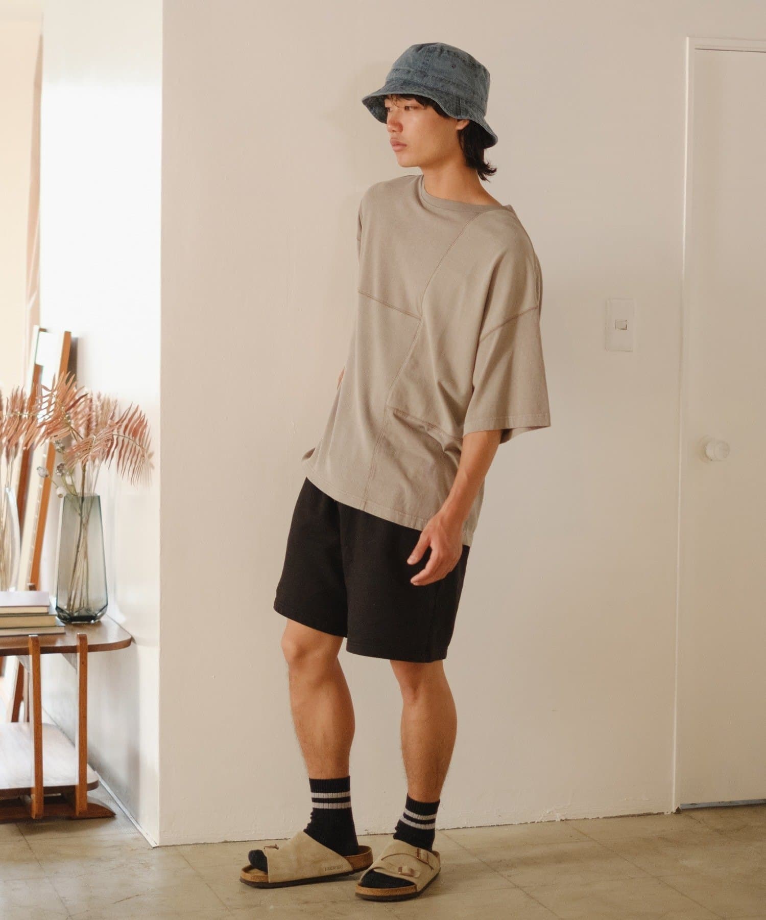 OUTLET(アウトレット) 【Kastane】【WHIMSIC】 PATCH WORK T-SHIRT