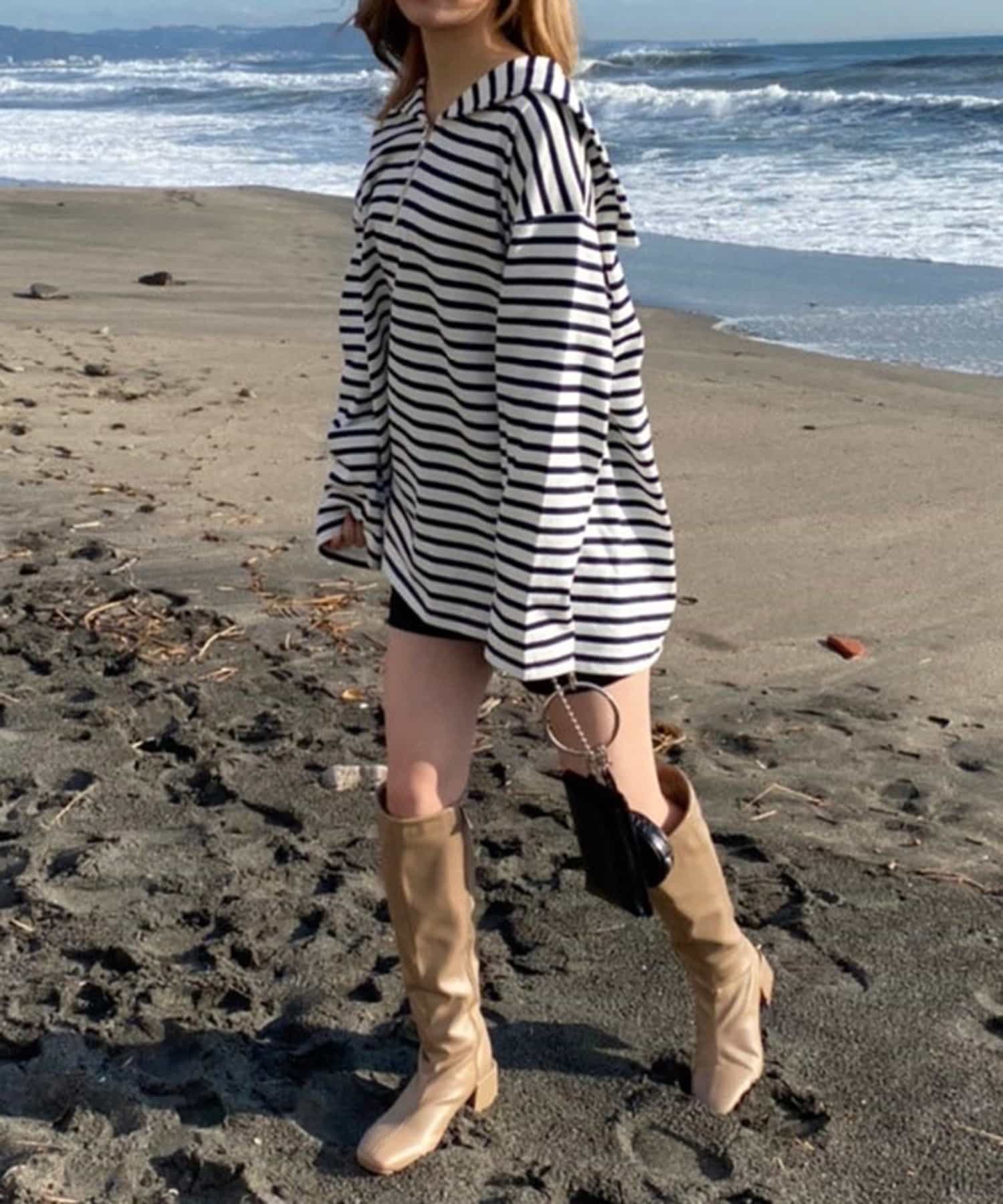 NICE CLAUP / OLIVE des OLIVE OUTLET(ナイスクラップ  / オリーブ デ オリーブ アウトレット) セーラーボーダー