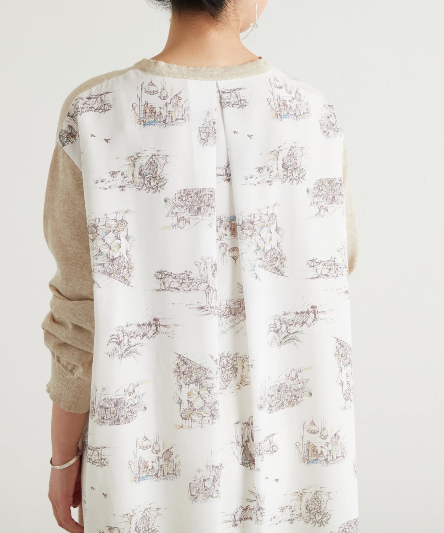 Liveでご紹介 後ろモロッコ調ワンピース Beardsley ビアズリー レディース Pal Closet パルクローゼット パルグループ公式ファッション通販サイト