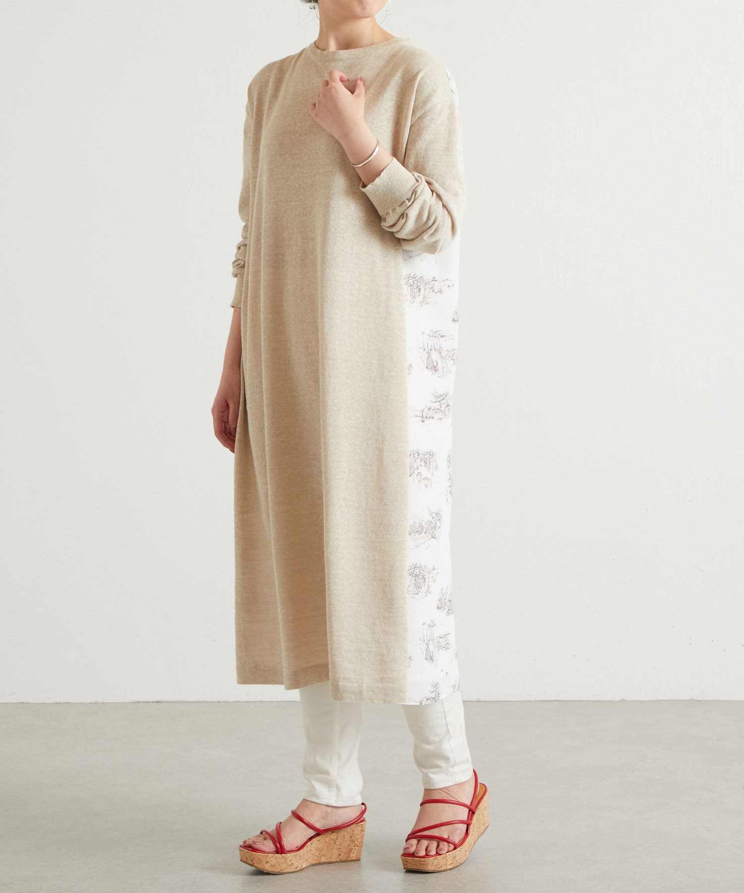 Liveでご紹介 後ろモロッコ調ワンピース Beardsley ビアズリー レディース Pal Closet パルクローゼット パルグループ公式ファッション通販サイト