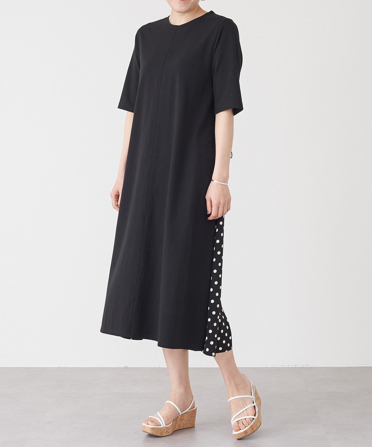 Liveでご紹介 後ろドットワンピース Beardsley ビアズリー レディース Pal Closet パルクローゼット パルグループ公式ファッション通販サイト