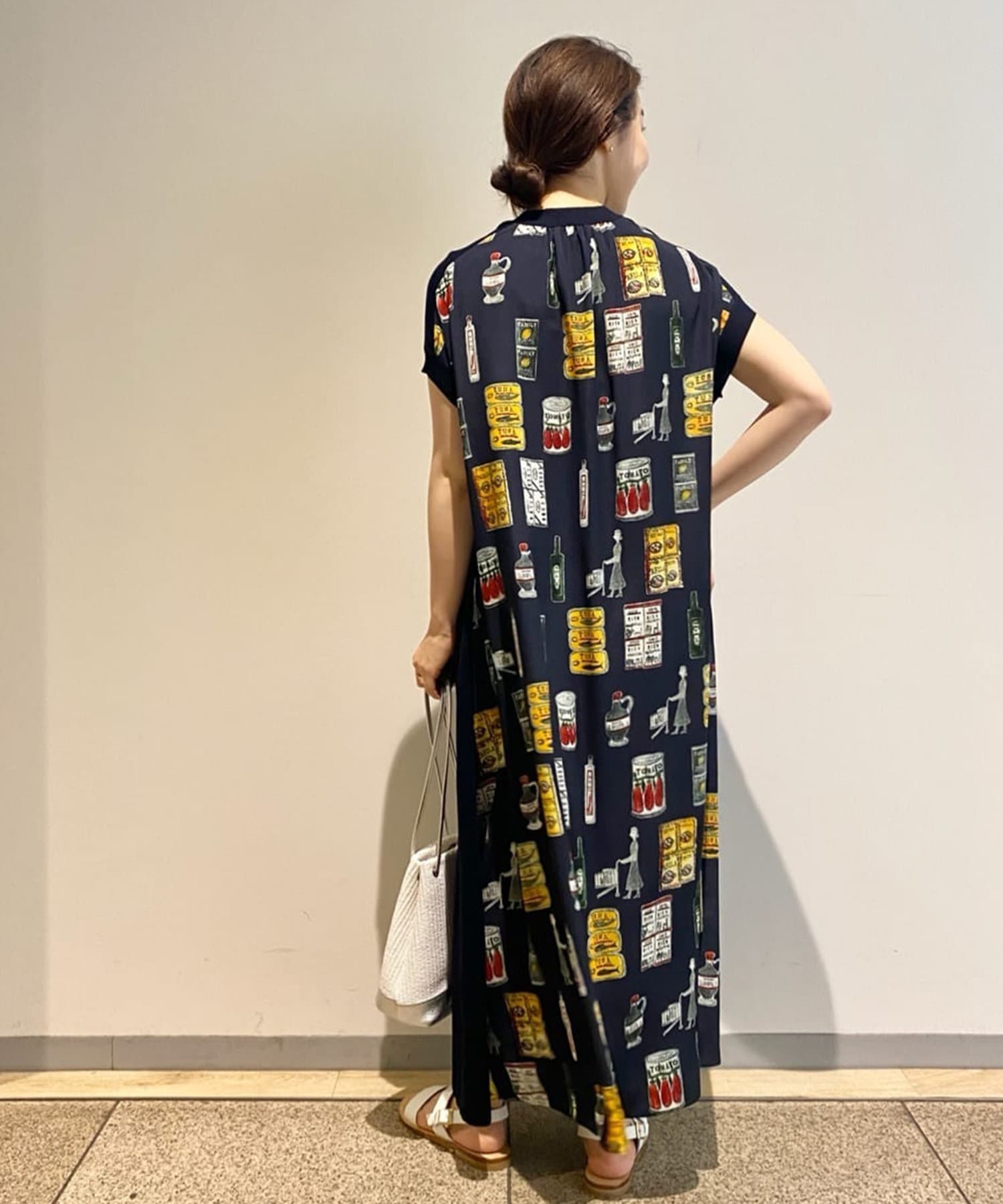 購入10万円 DIANE DE CLERCQ ニットワンピース S シルク 購入10万円 DIANE DE CLERCQ ニットワンピース S シルク