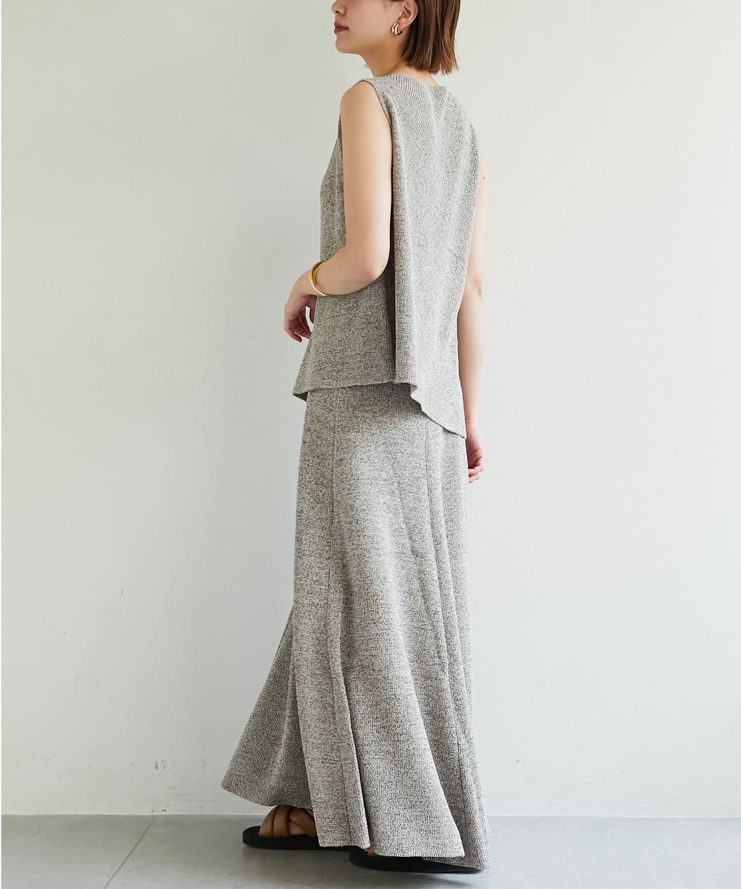 スカート coordinateNo.215 メッシュチェックスカート | PROPORTION BODY DRESSING