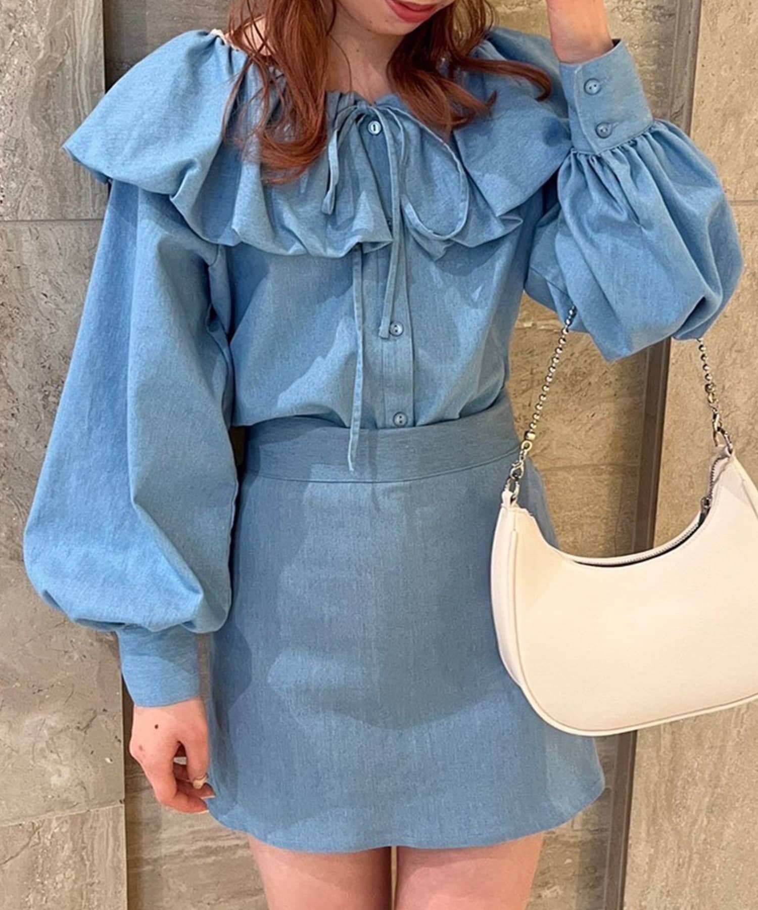 NICE CLAUP / OLIVE des OLIVE OUTLET(ナイスクラップ  / オリーブ デ オリーブ アウトレット) onlydenimblouse
