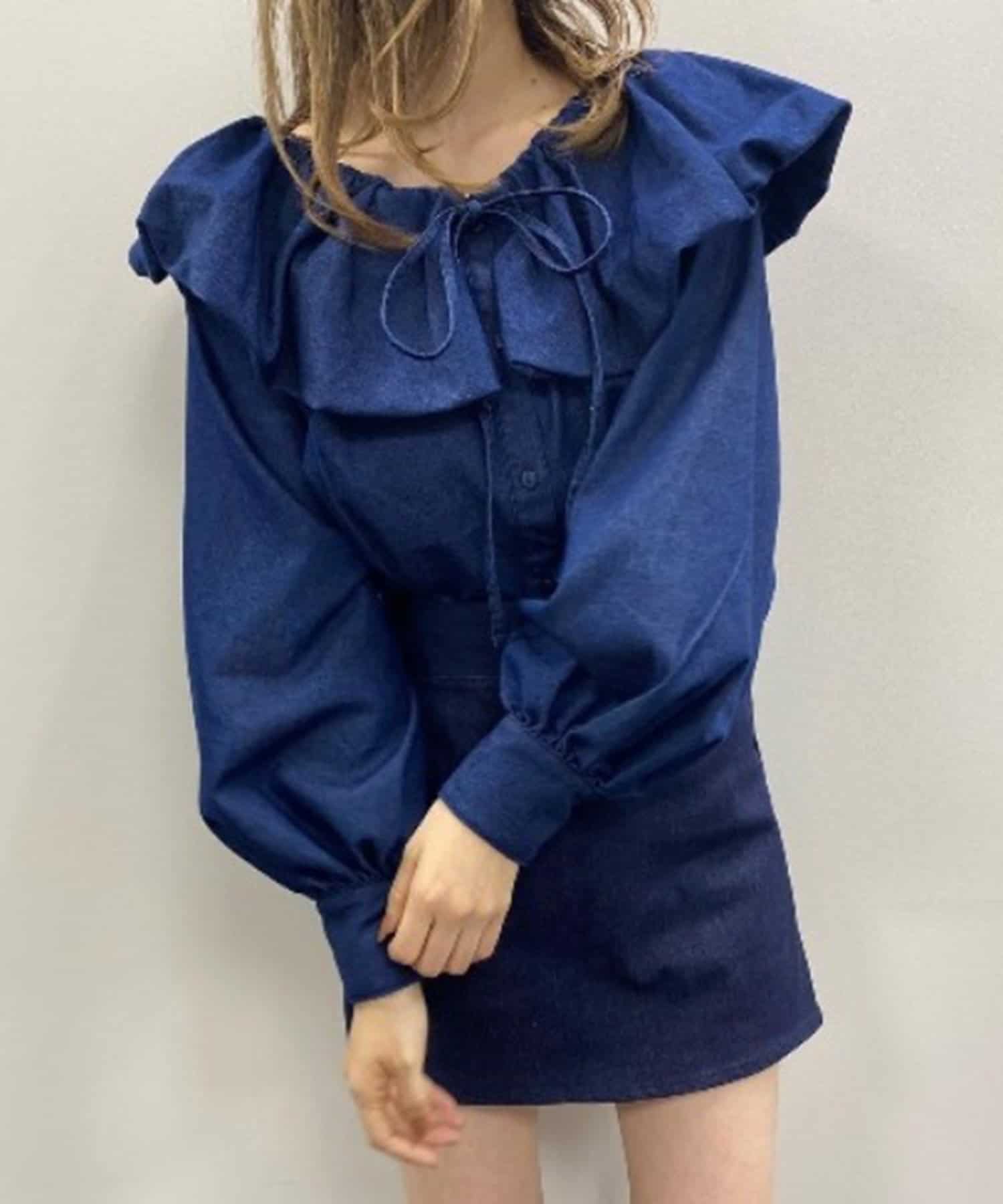 NICE CLAUP / OLIVE des OLIVE OUTLET(ナイスクラップ  / オリーブ デ オリーブ アウトレット) onlydenimblouse