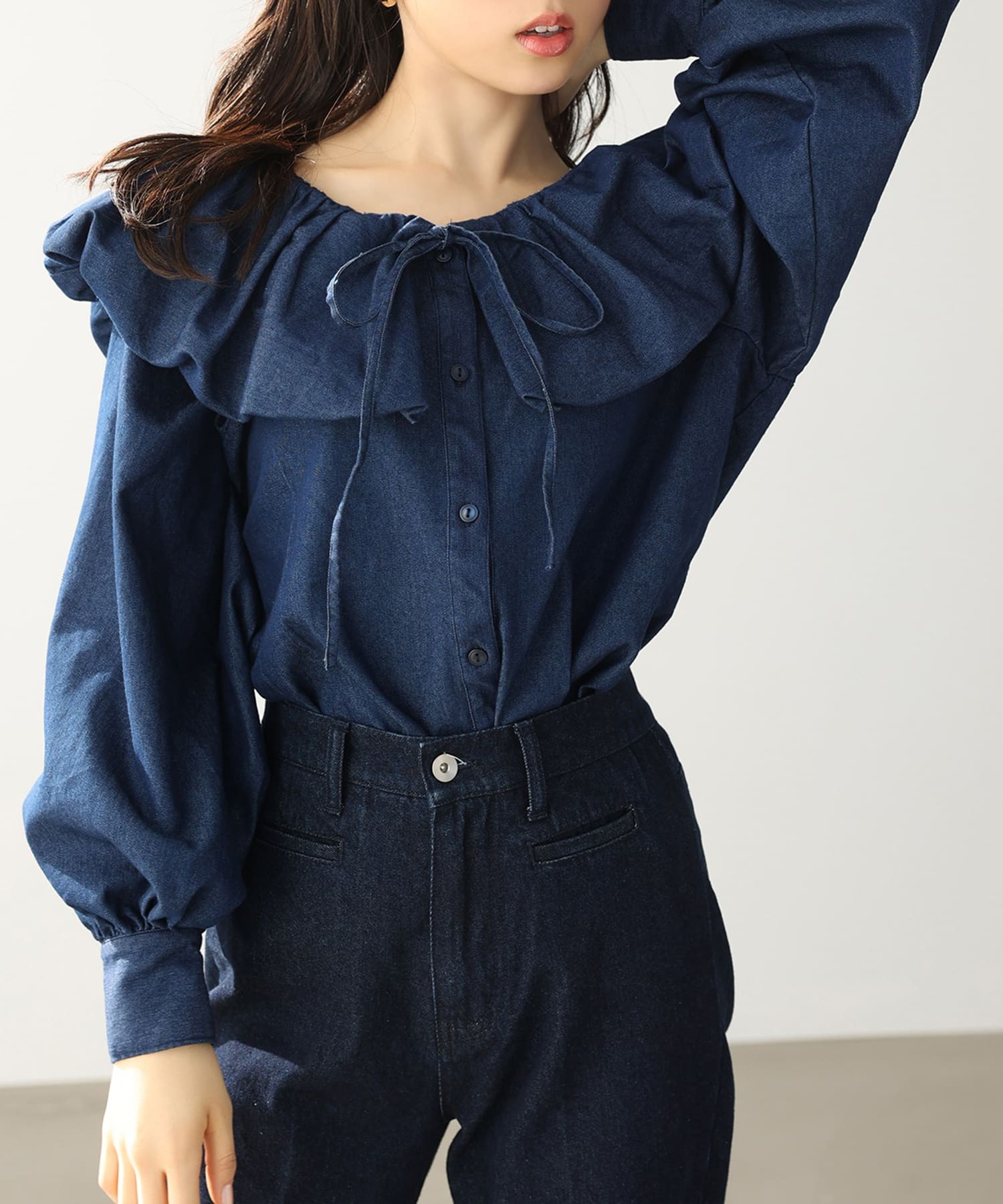 NICE CLAUP / OLIVE des OLIVE OUTLET(ナイスクラップ  / オリーブ デ オリーブ アウトレット) onlydenimblouse