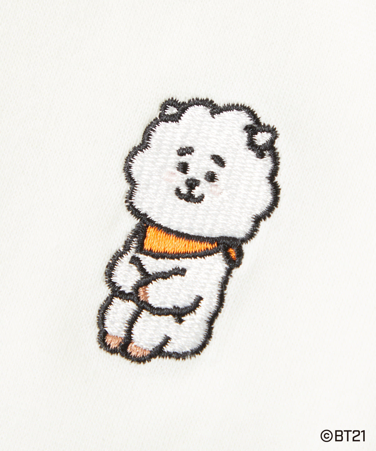 Bt21 刺繍ワンポイントtee Kastane カスタネ ライフスタイル Pal Closet パルクローゼット パルグループ公式ファッション通販サイト