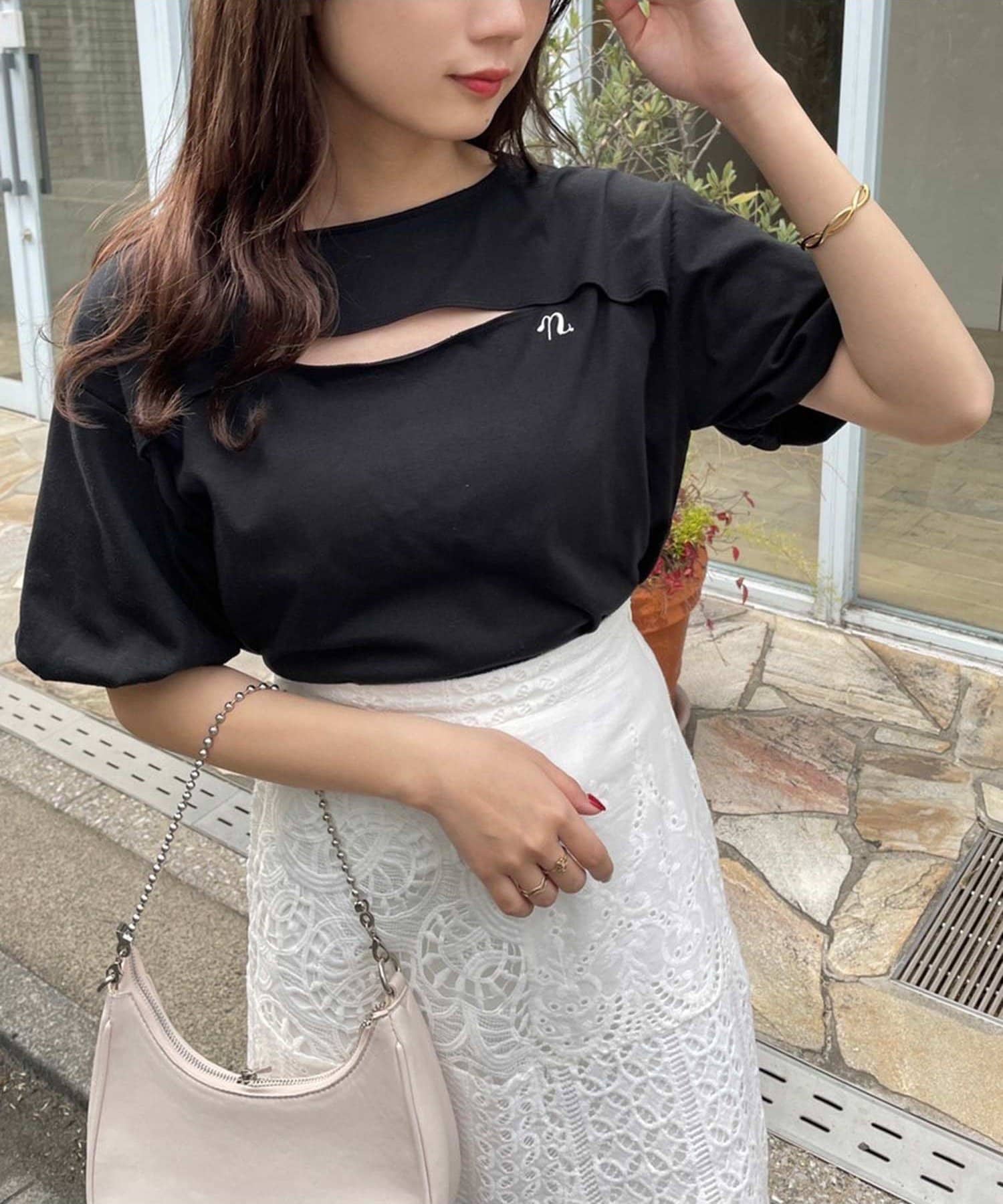 胸あきtシャツ One After Another Nice Claup ワンアフターアナザー ナイスクラップ レディース Pal Closet パルクローゼット パルグループ公式ファッション通販サイト