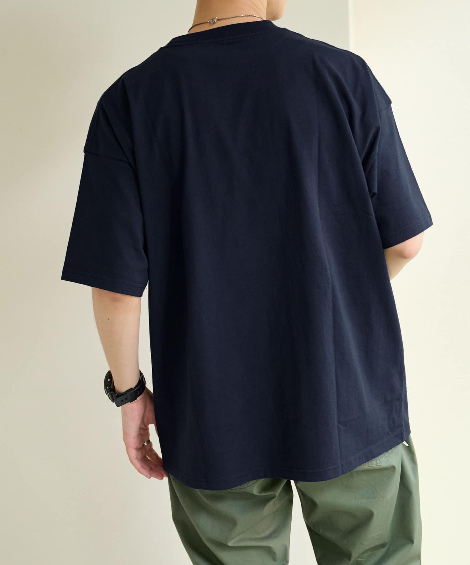 Discoat(ディスコート) 【新色追加！】ワンポイント刺繍半袖Tシャツ