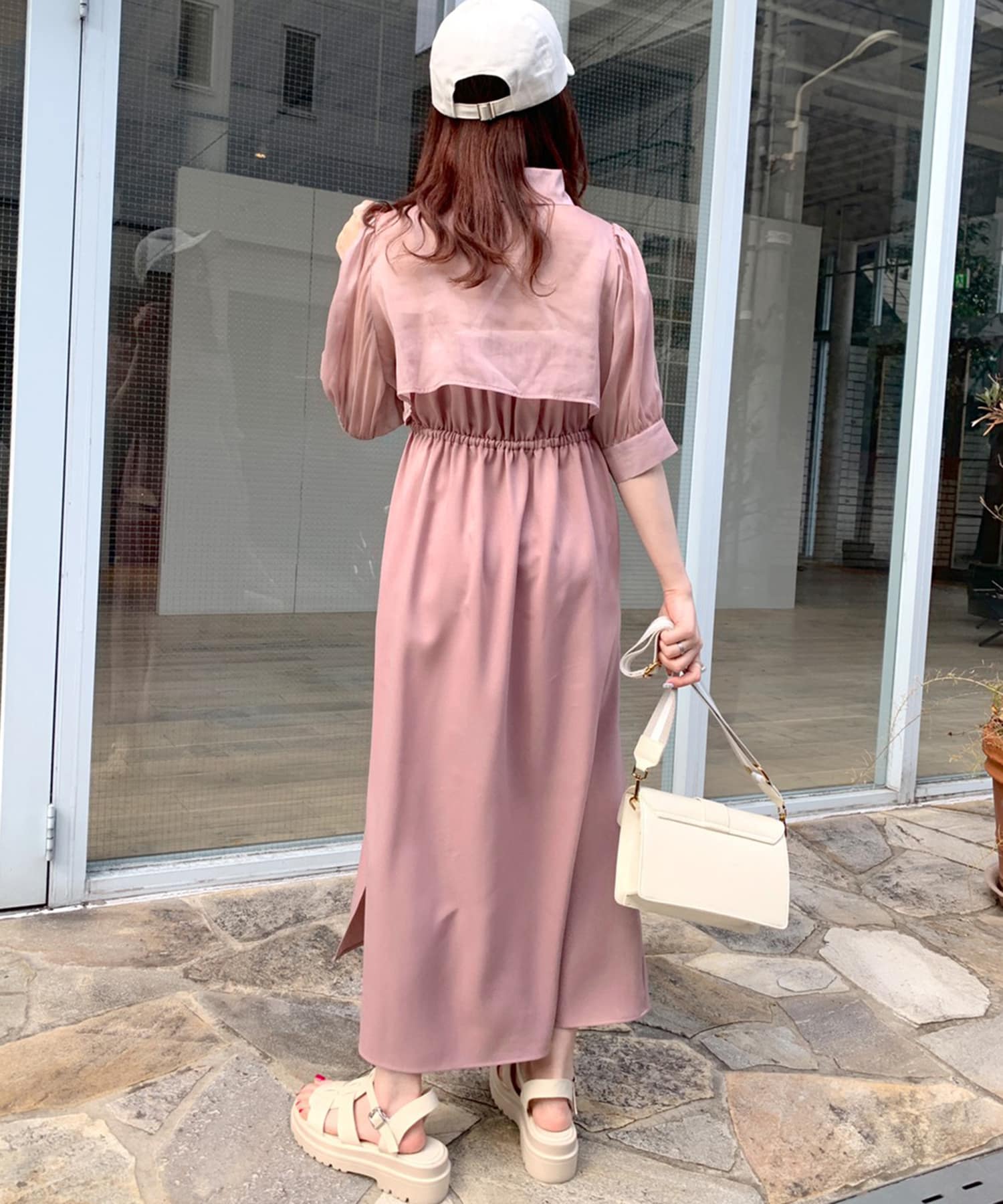 クロップドシャツ キャミワンピースセット Olive Des Olive オリーブ デ オリーブ レディース Pal Closet パルクローゼット パルグループ公式ファッション通販サイト