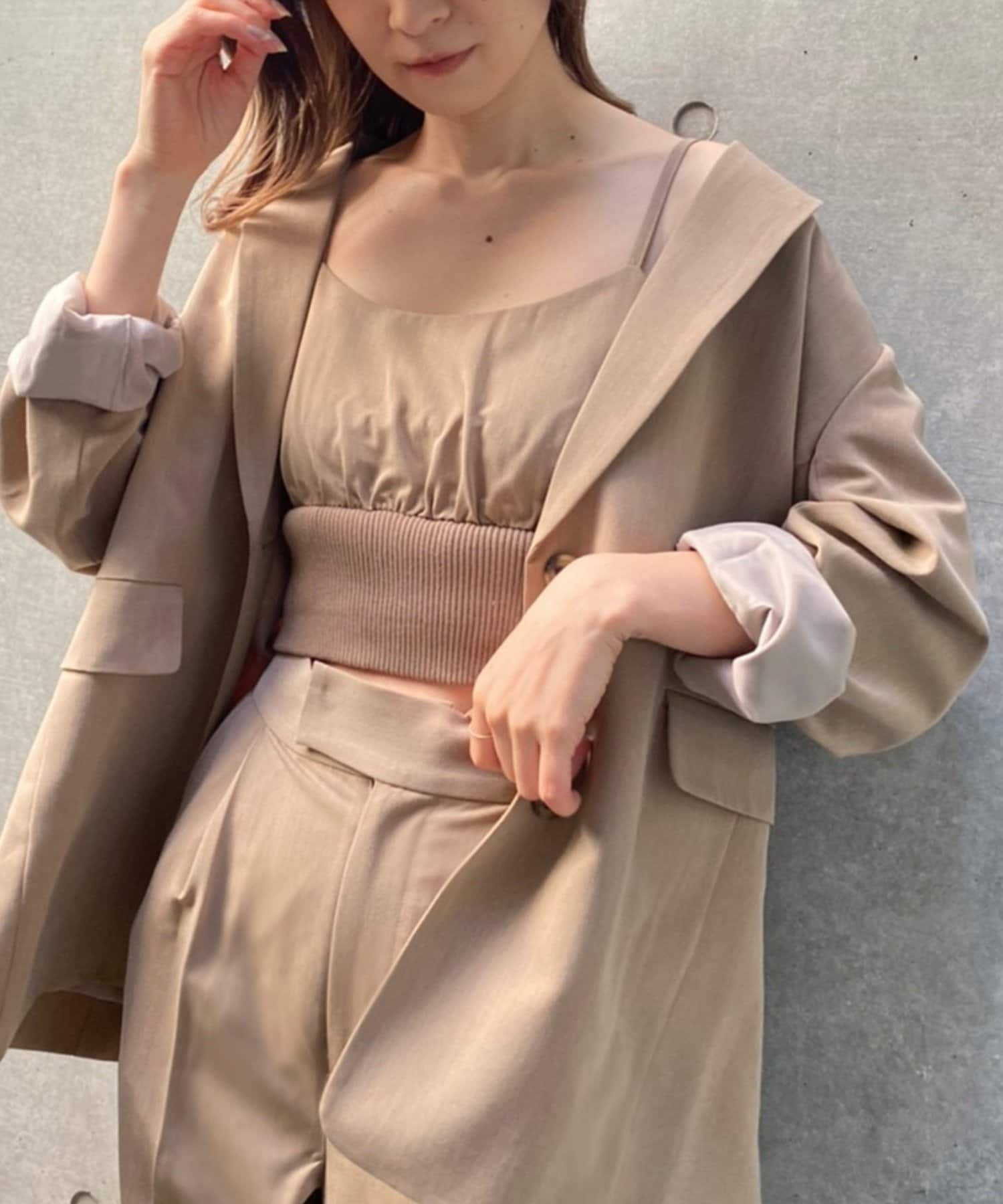 NICE CLAUP / OLIVE des OLIVE OUTLET(ナイスクラップ  / オリーブ デ オリーブ アウトレット) 美シルエットビスチェ