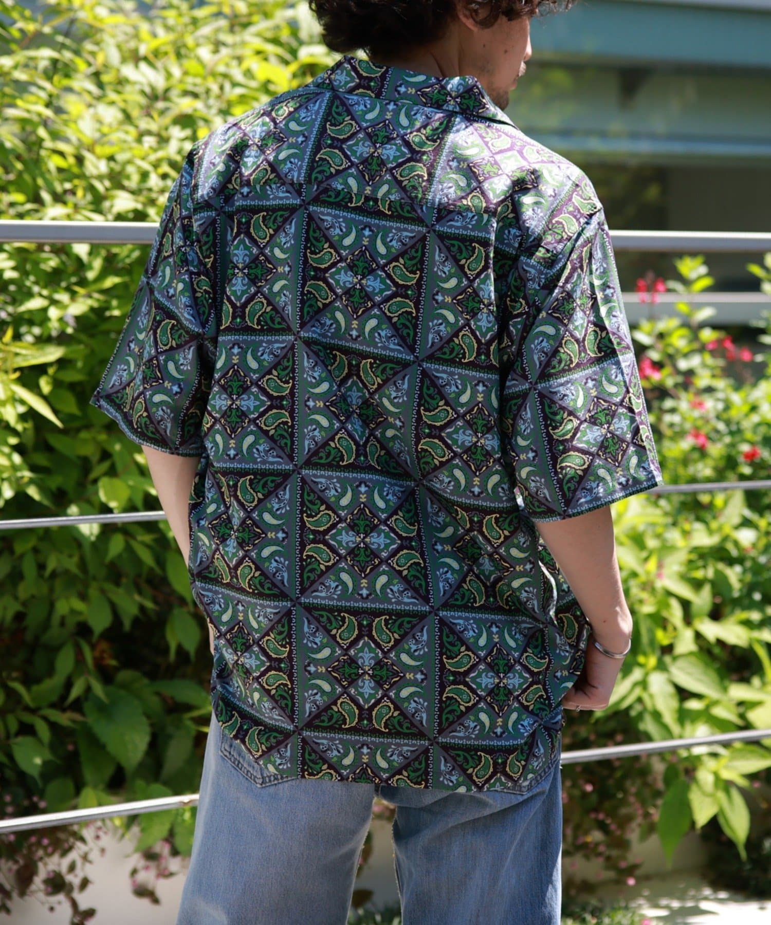 セットアップ対応 バティック柄オープンカラー半袖シャツ Ciaopanic Typy チャオパニックティピー メンズ Pal Closet パルクローゼット パルグループ公式ファッション通販サイト