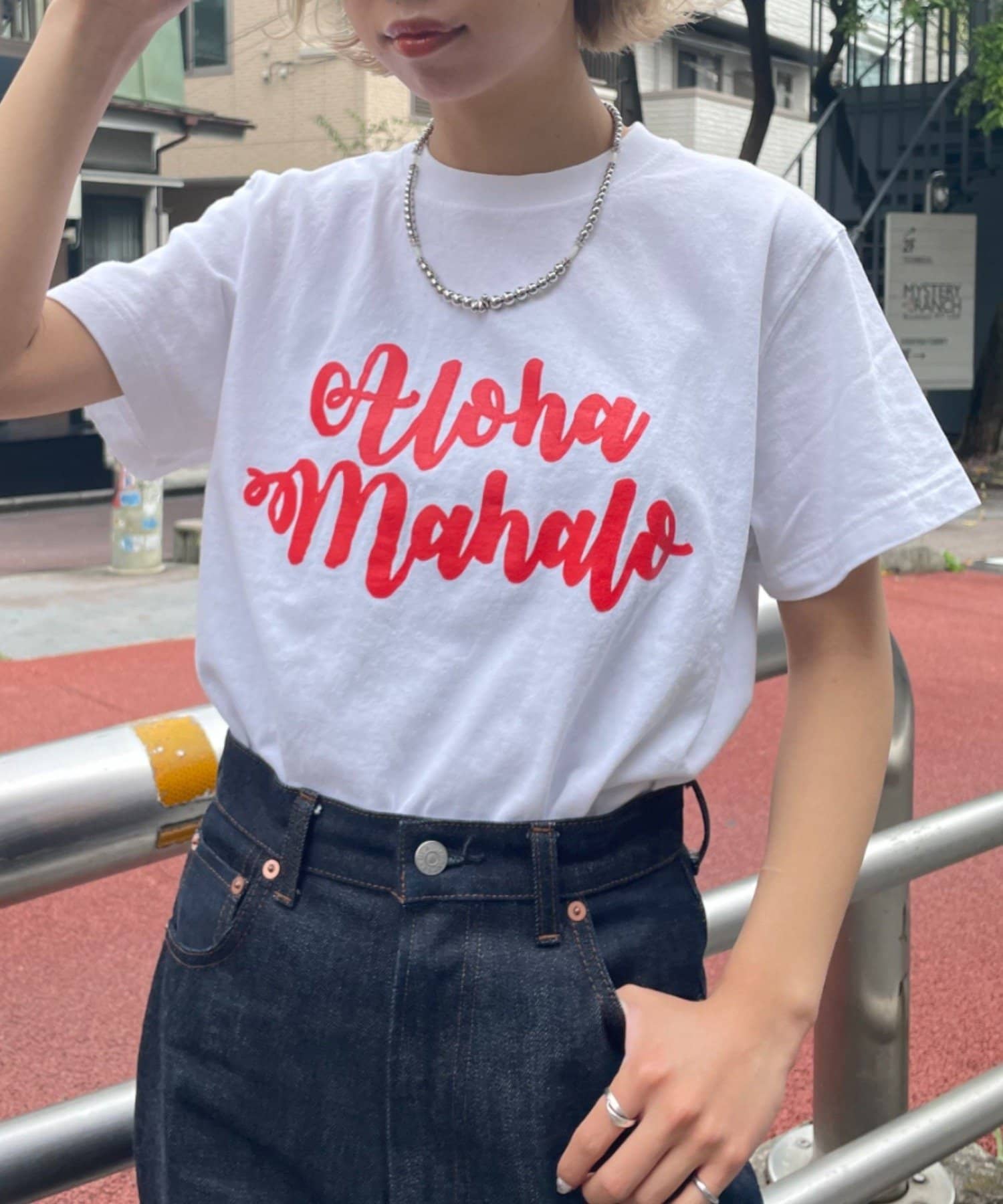 FUNG/ファング】aloha mahalo Tee | CIAOPANIC(チャオパニック)レディース | PAL CLOSET(パルクローゼット)  - パルグループ公式ファッション通販サイト