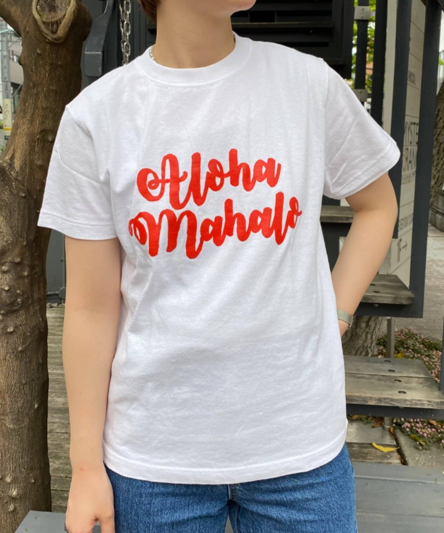 FUNG/ファング】aloha mahalo Tee | CIAOPANIC(チャオパニック)レディース | PAL CLOSET(パルクローゼット)  - パルグループ公式ファッション通販サイト