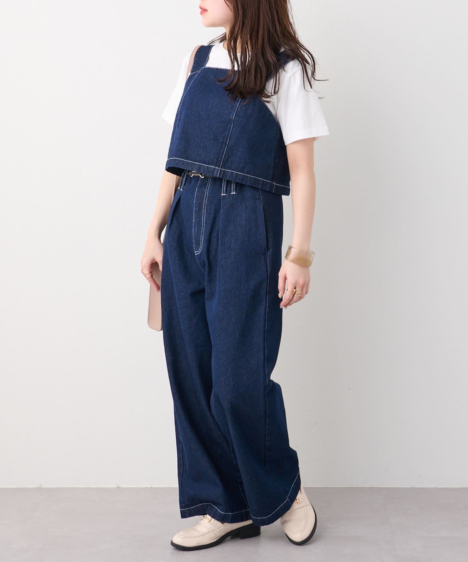 SETアイテム】デニムビスチェ×パンツ | NICE CLAUP / OLIVE des OLIVE