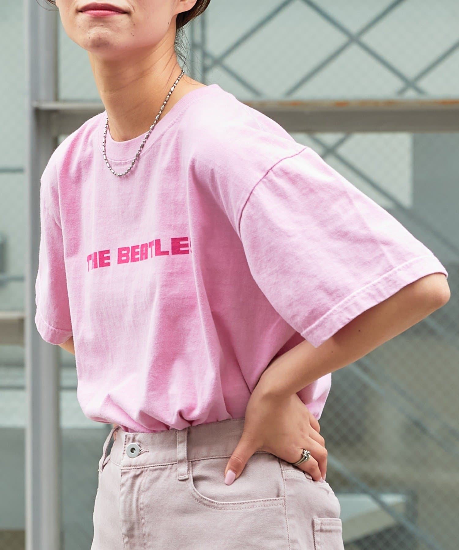 Good Rock Speed The Beatles 半袖t Pink Ciaopanic Typy チャオパニックティピー レディース Pal Closet パルクローゼット パルグループ公式ファッション通販サイト