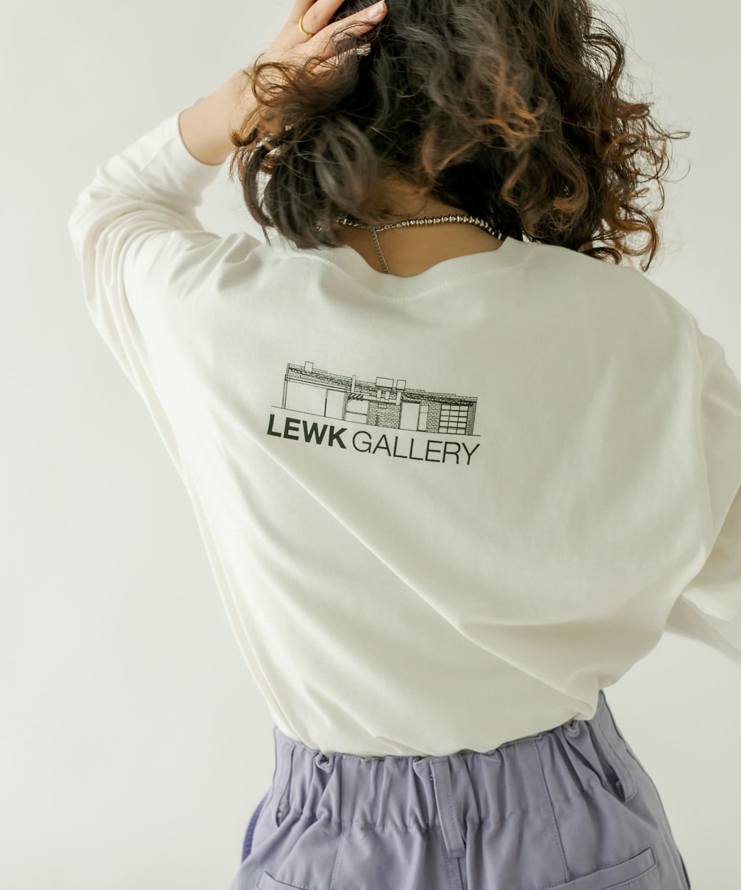 LEWK TYPOGRAPHY ロングTシャツ | mystic(ミスティック)ライフスタイル 