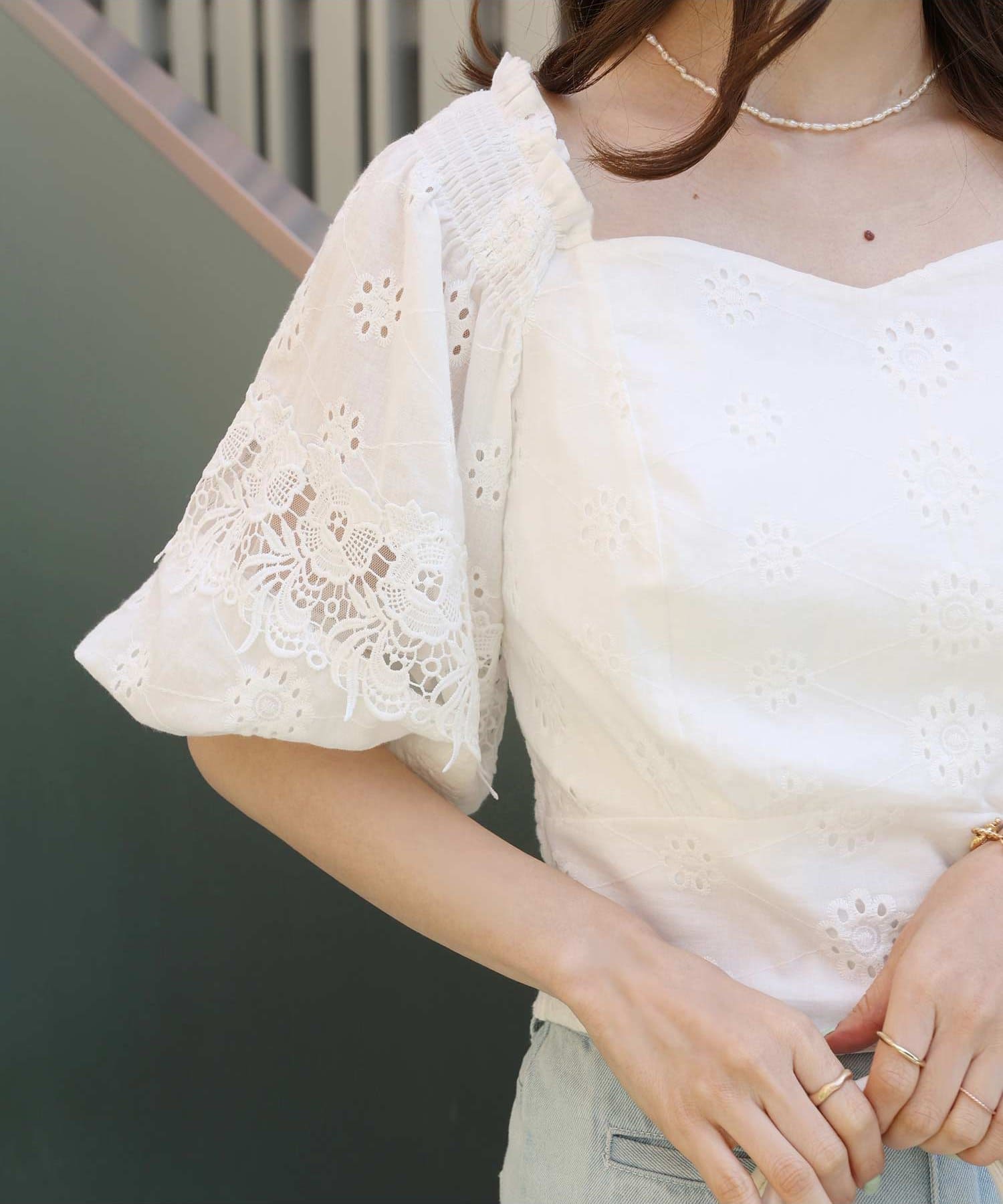 ケミカルレースブラウス One After Another Nice Claup ワンアフターアナザー ナイスクラップ レディース Pal Closet パルクローゼット パルグループ公式ファッション通販サイト ケミカルレースブラウス One After Another Nice Claup ワンアフターアナザー ナイスクラップ レディース Pal Closet パルクローゼット パルグループ公式ファッション通販サイト