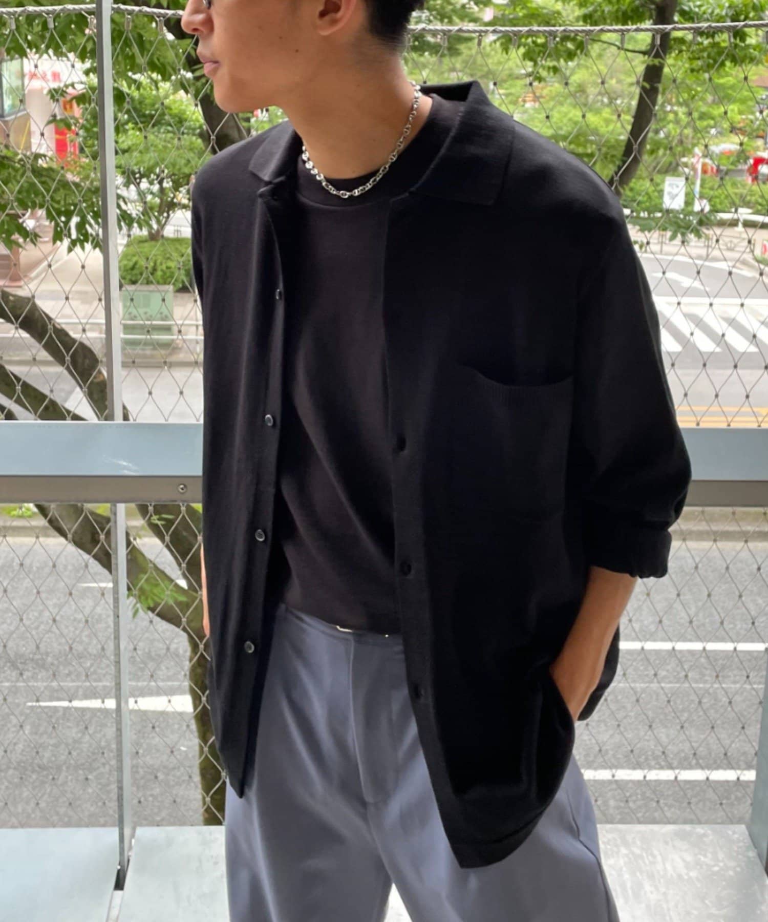 ニットシャツカーディガン Ciaopanic チャオパニック メンズ Pal Closet パルクローゼット パルグループ公式ファッション通販サイト