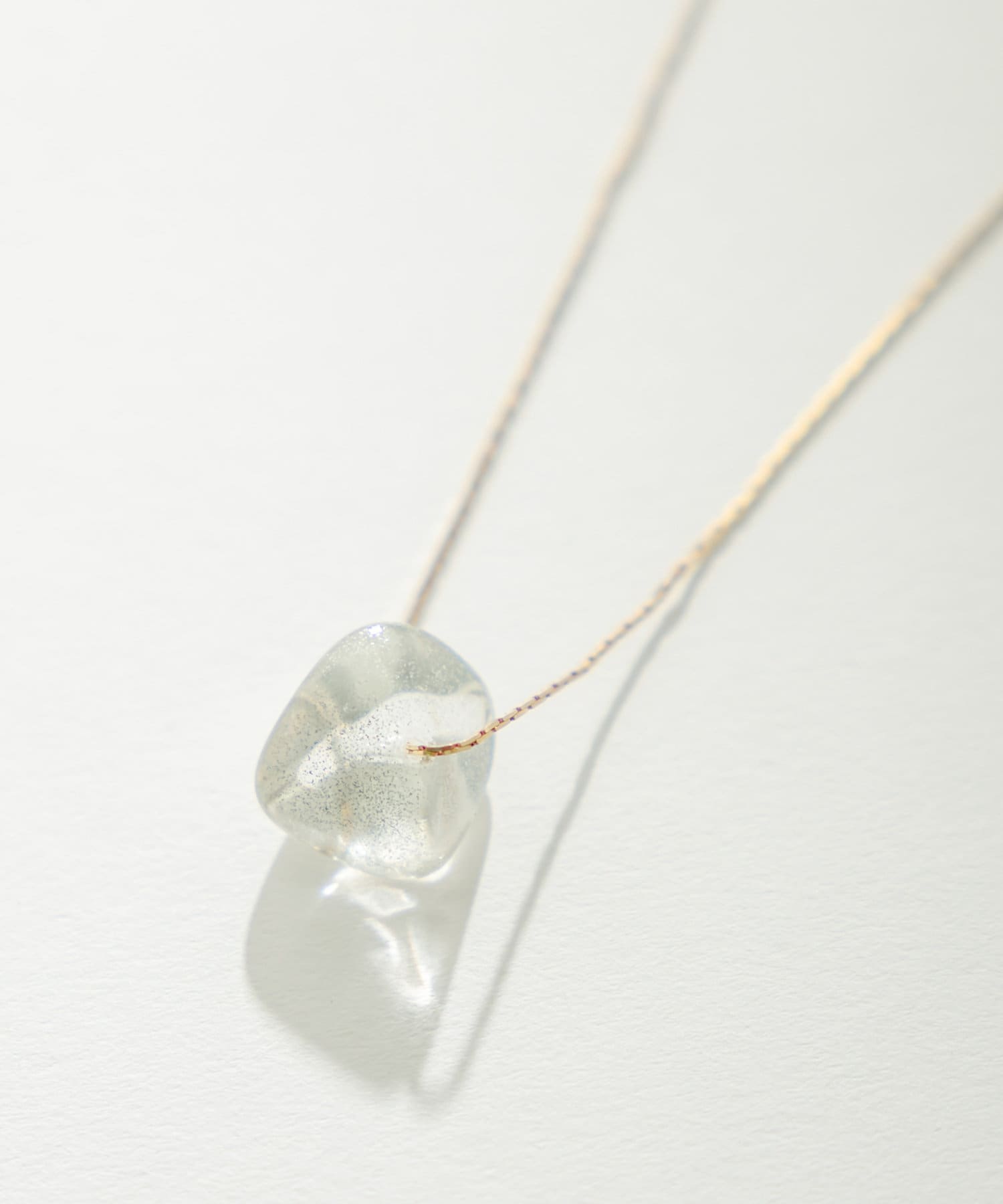 mystic(ミスティック) [eau un bijou] clear stone necklace
