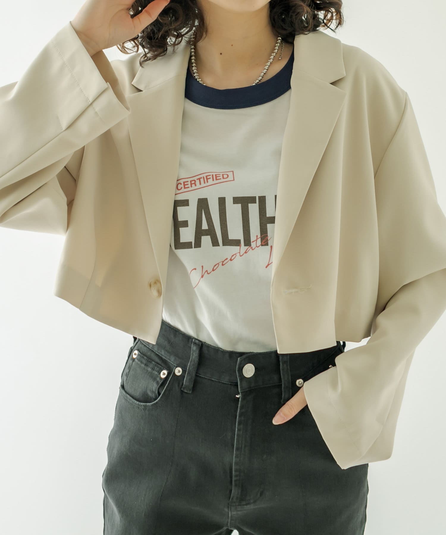 ショートジャケット | mystic(ミスティック)レディース | PAL CLOSET(パルクローゼット) - パルグループ公式ファッション通販サイト