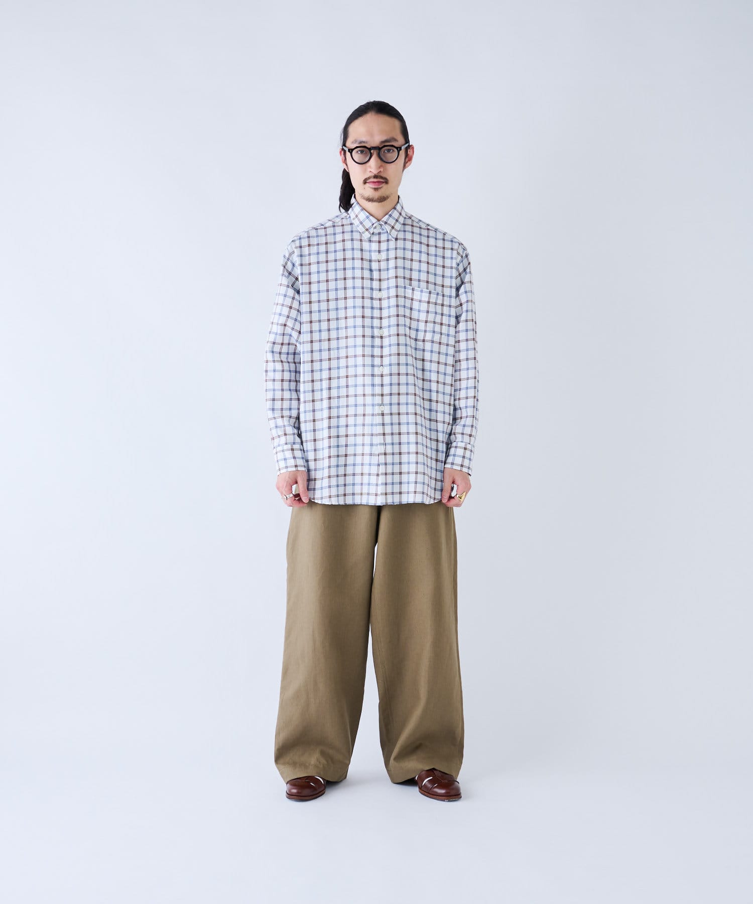 新作最安値 i am dork BLOOM＆BRANCＨ別注 Wide Pants ワイドパンツ