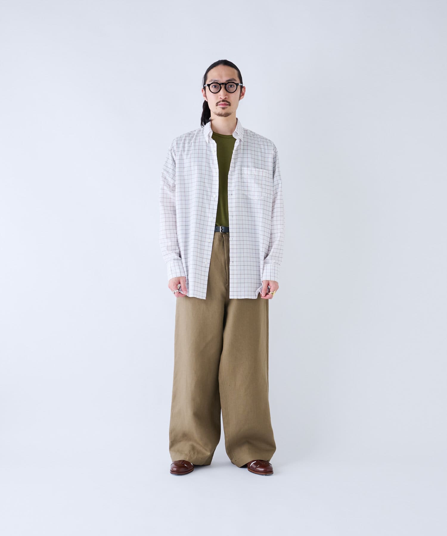 I am dork Wide Pants 定価59400 リネン BLOOM&BRANCH別注 marz.jp