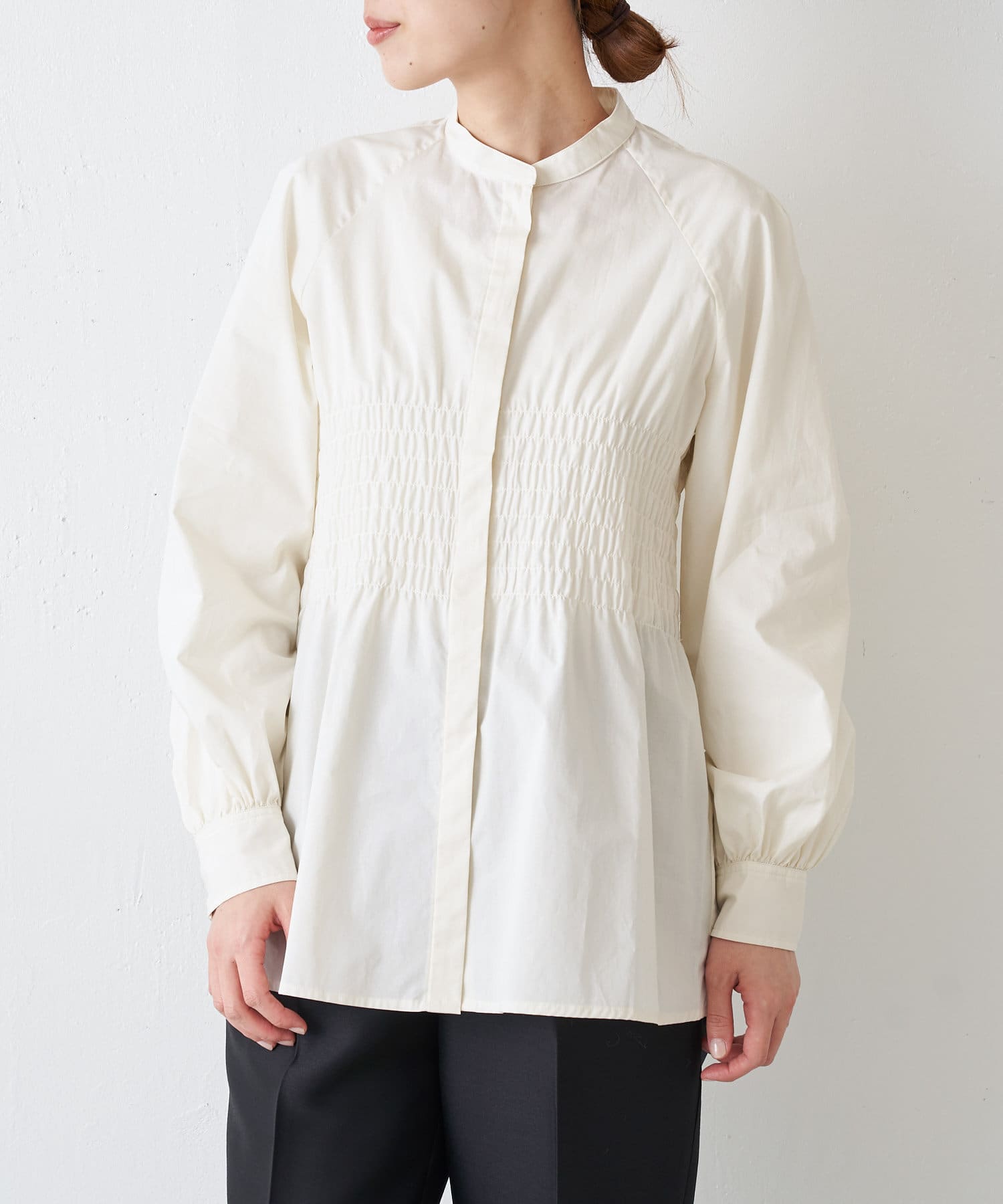 KIJI / SHIRRING SHIRTS | BLOOM&BRANCH(ブルームアンドブランチ ...