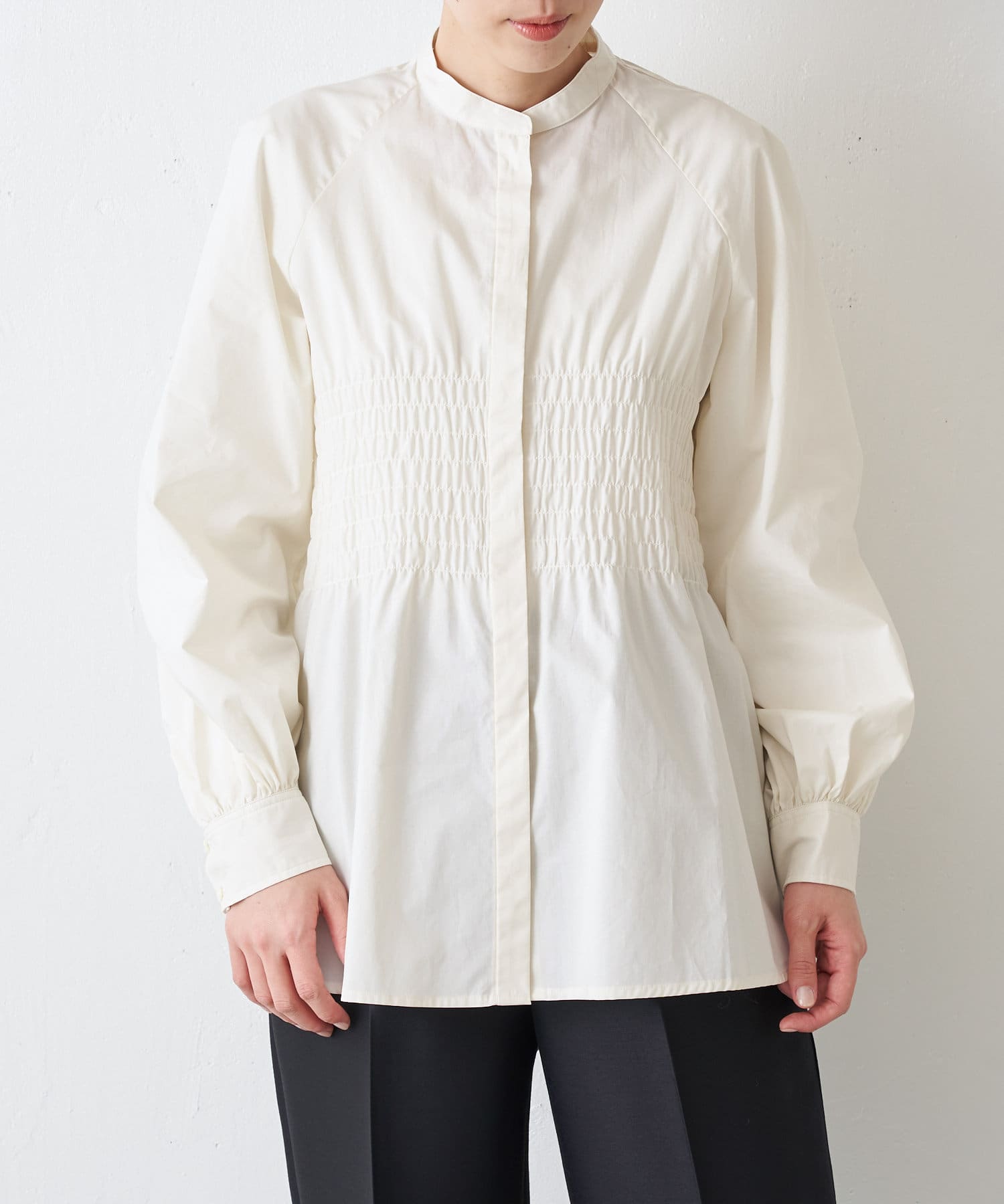KIJI / SHIRRING SHIRTS | BLOOM&BRANCH(ブルームアンドブランチ ...