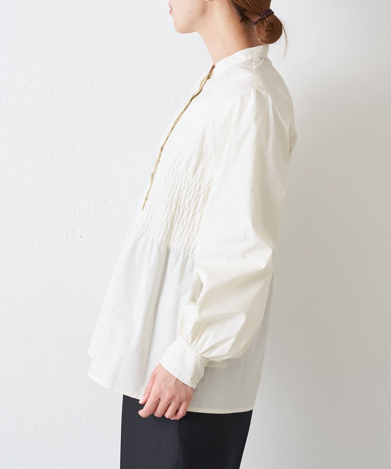 KIJI / SHIRRING SHIRTS | BLOOM&BRANCH(ブルームアンドブランチ ...