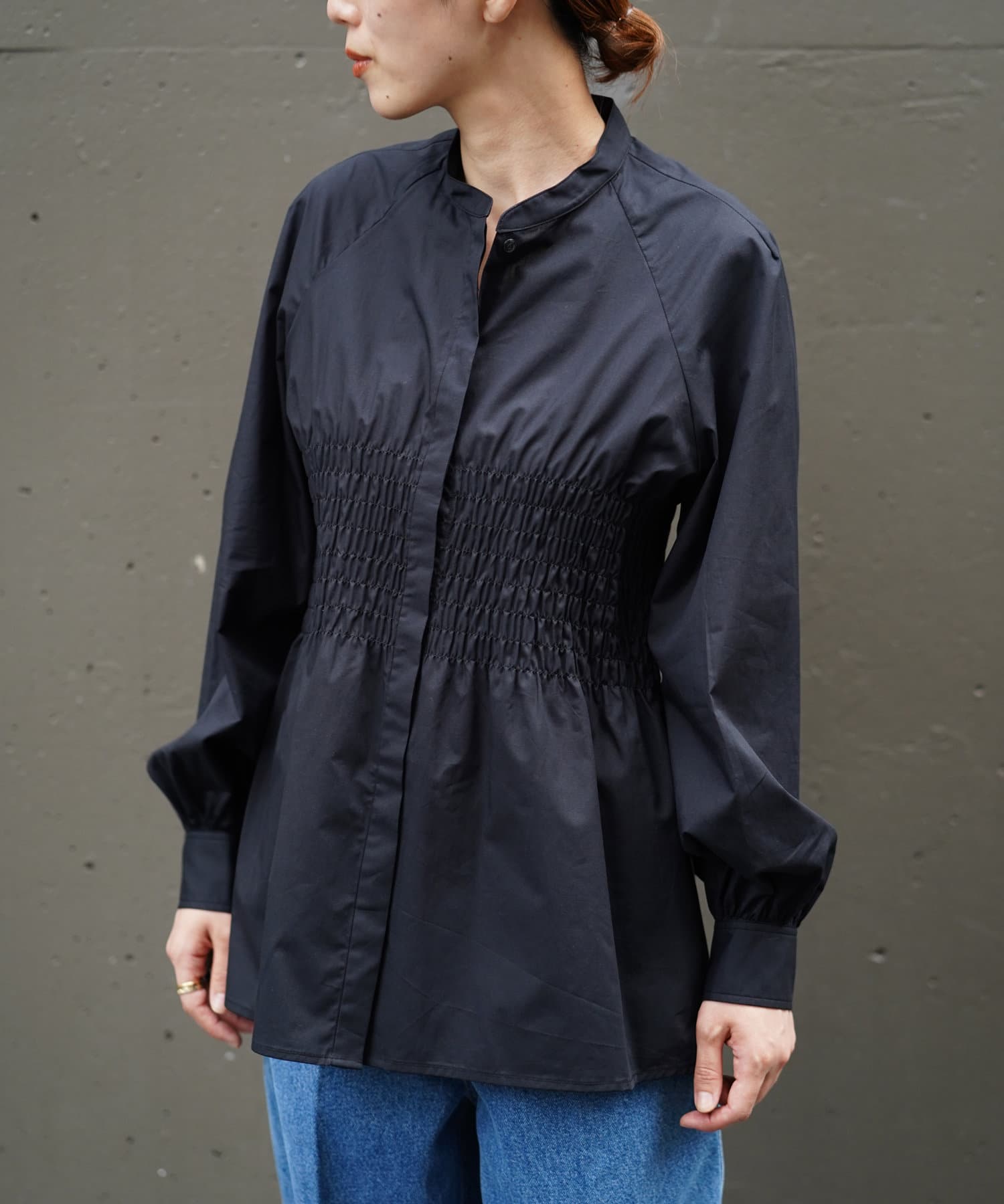 KIJI / SHIRRING SHIRTS | BLOOM&BRANCH(ブルームアンドブランチ ...