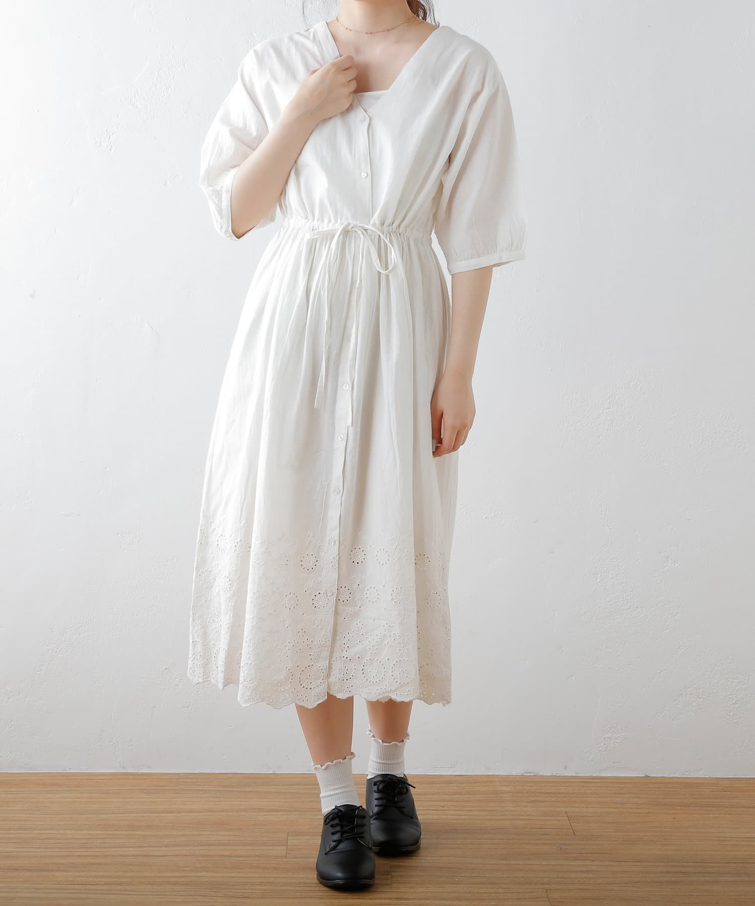 キャンスカラップレースワンピース Olive Des Olive Outlet オリーブ デ オリーブ アウトレット レディース Pal Closet パルクローゼット パルグループ公式ファッション通販サイト