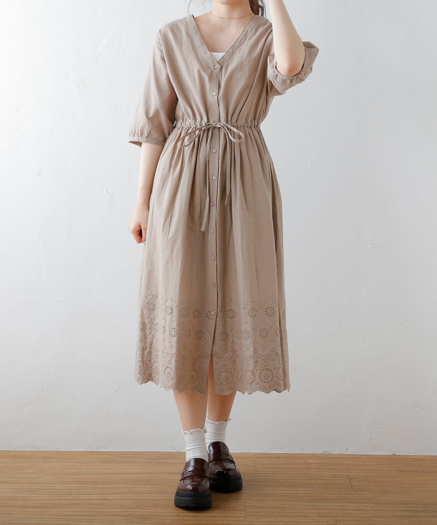 キャンスカラップレースワンピース Olive Des Olive Outlet オリーブ デ オリーブ アウトレット レディース Pal Closet パルクローゼット パルグループ公式ファッション通販サイト