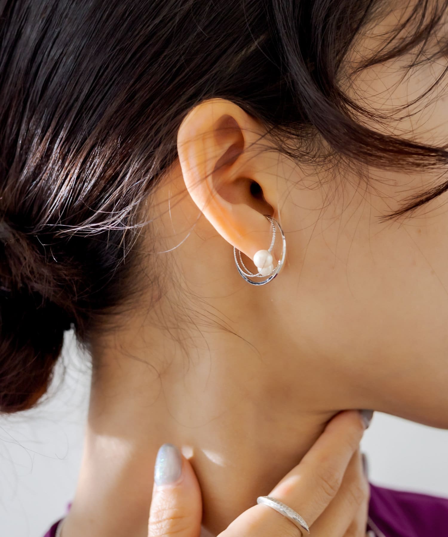 スペースパールイヤーカフ | ear PAPILLONNER(イア パピヨネ ...