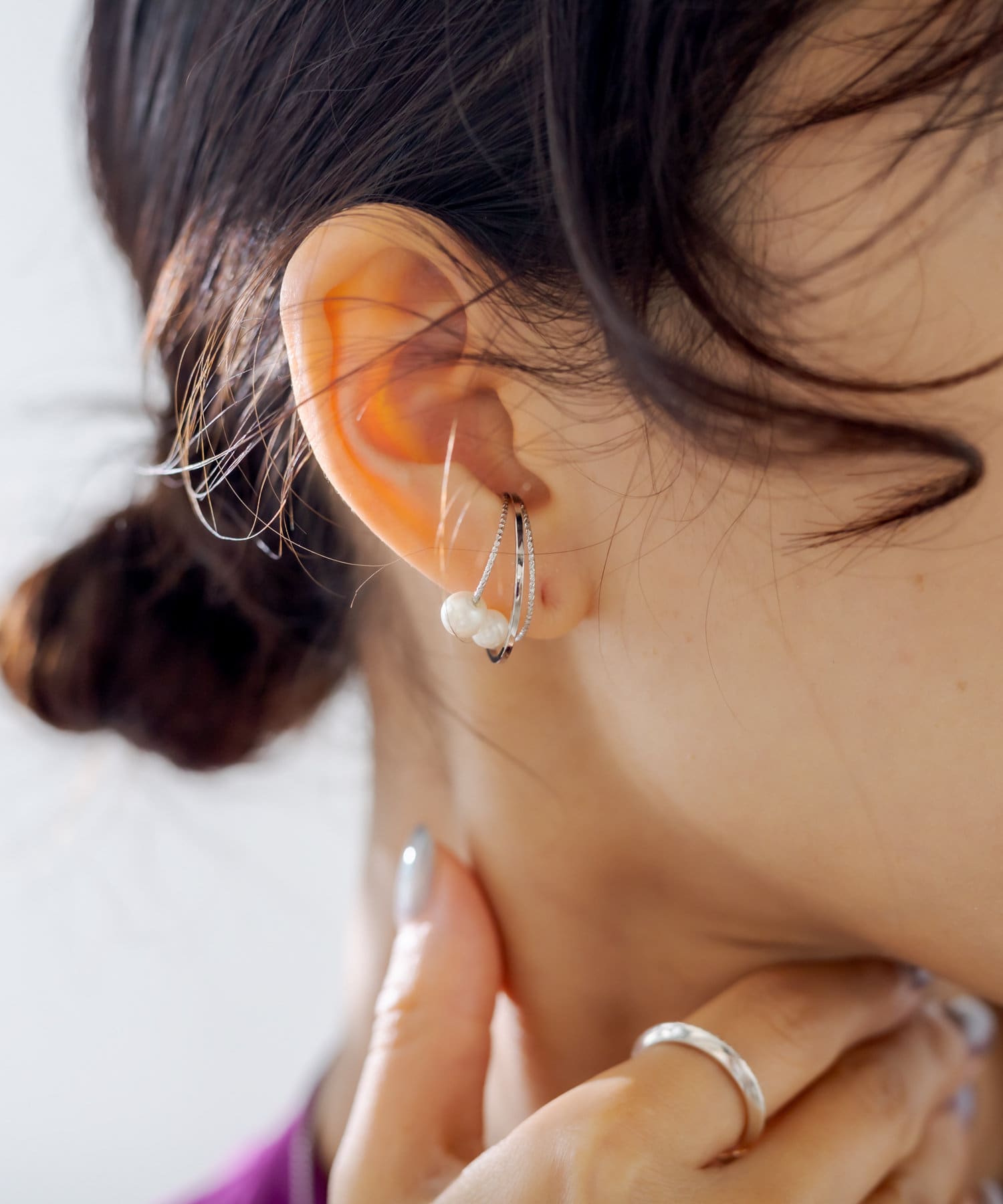 スペースパールイヤーカフ | ear PAPILLONNER(イア パピヨネ ...