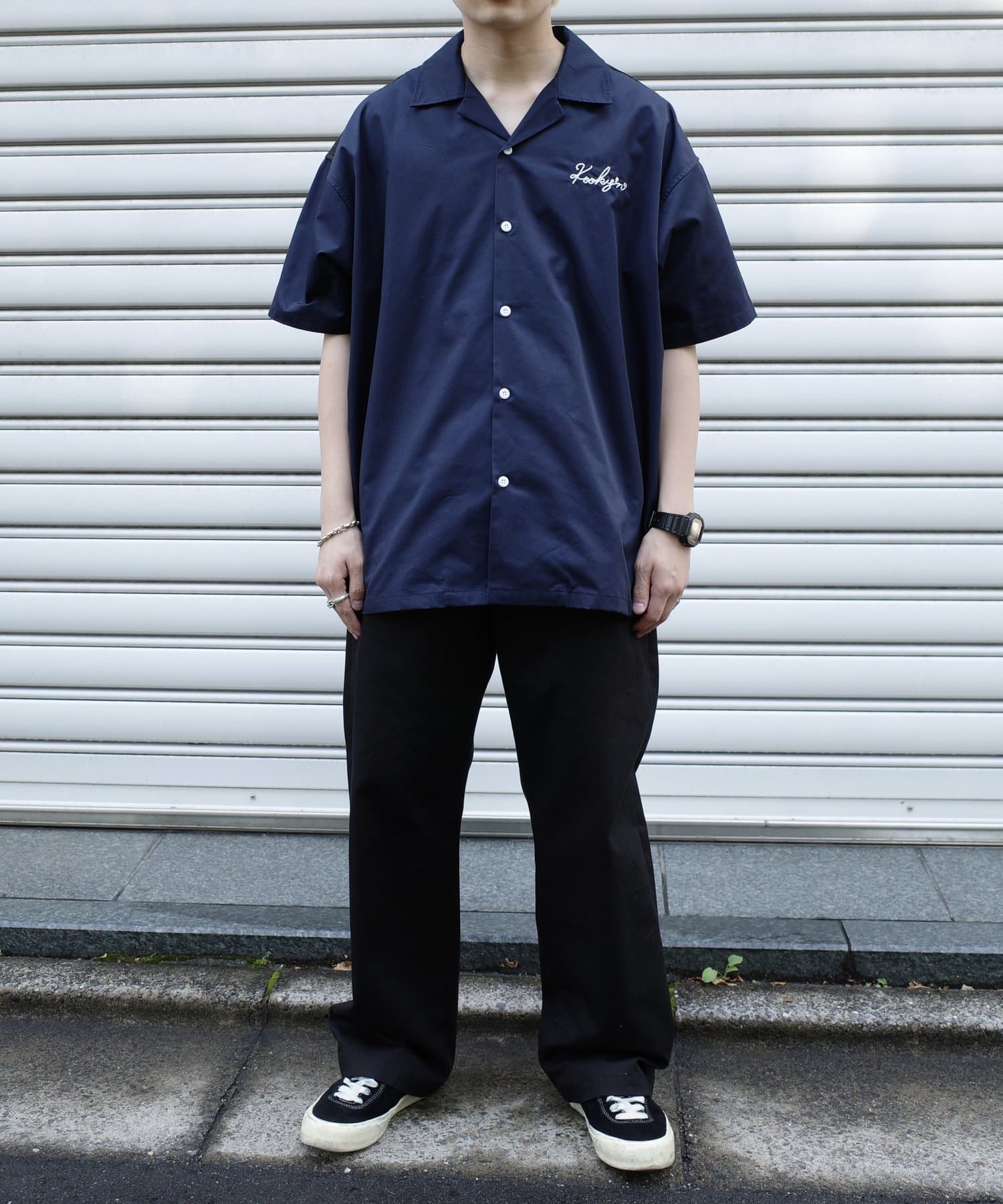 STUSSY×BEDWIN ステューシー×ベドウィン コラボ ボウリングシャツ | ofa.sg